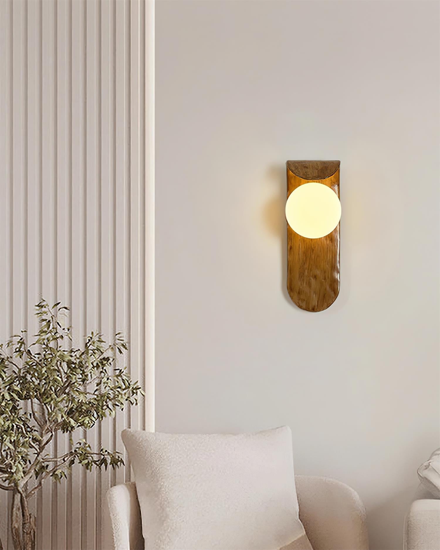 Gavino Wooden Wall Lamp - Letslighting
