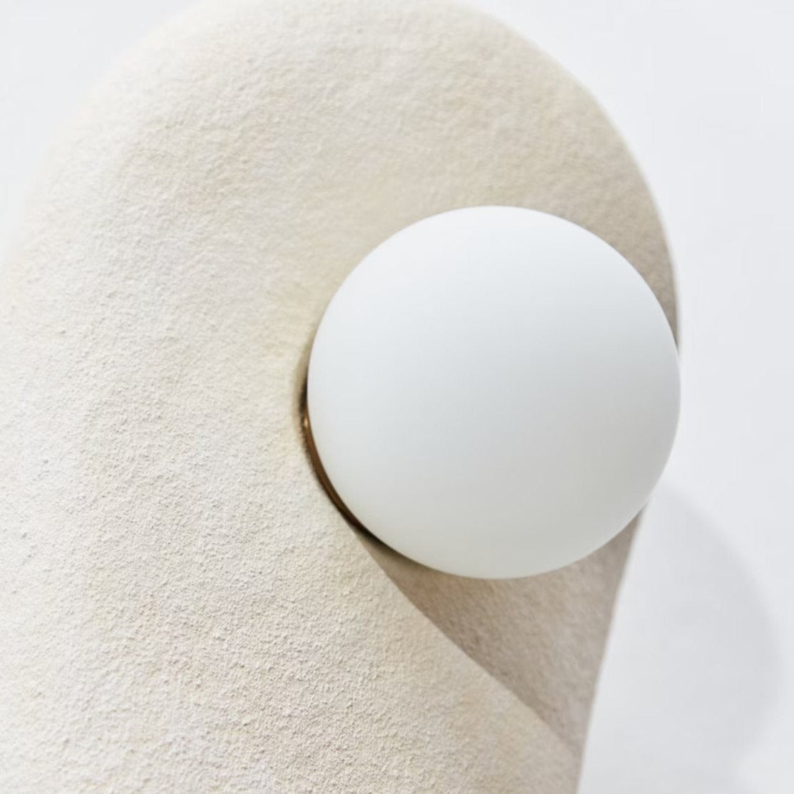 Cashae Modern Minimalist Resin Glass Wall Lamp - Letslighting