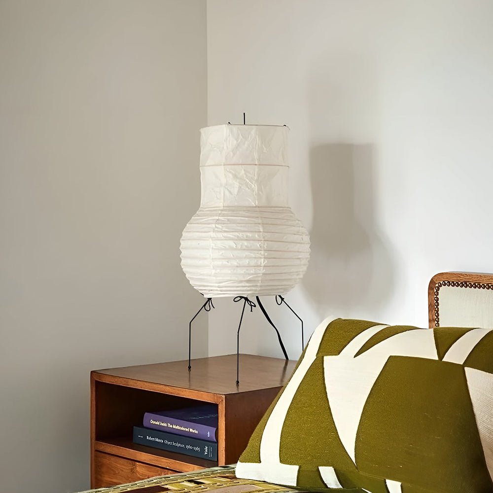 Brandy Vintage Paper Table Lamp - Letslighting