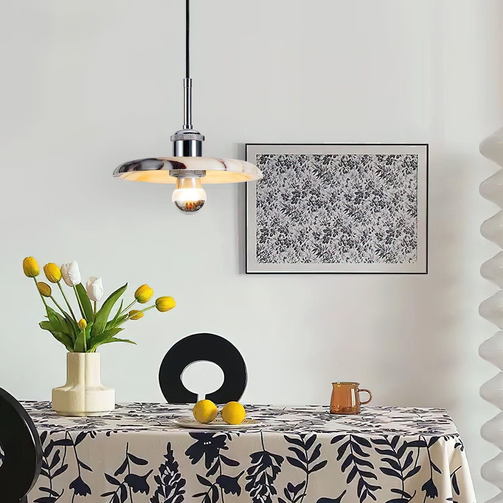 Ovelion Premium Nordic Art Marble Pendant Lamp - Letslighting