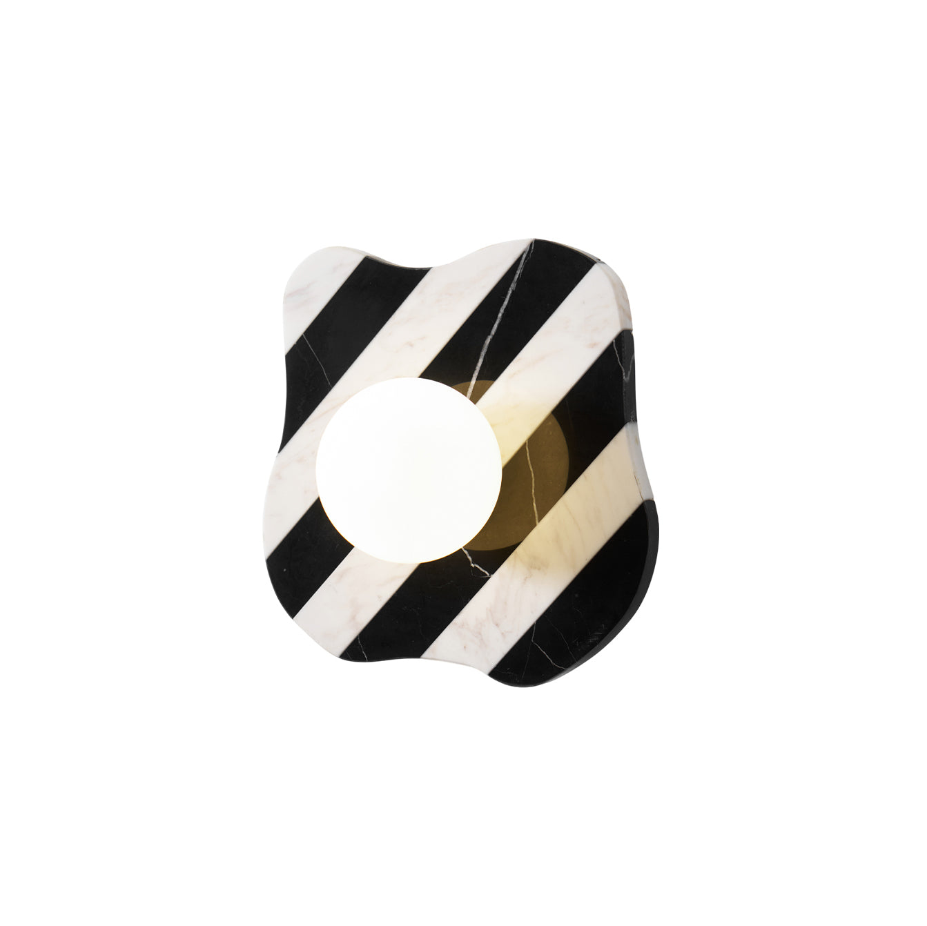 Curinis Individual Creativity Zebra Marble Glass Wall Lamp - Letslighting