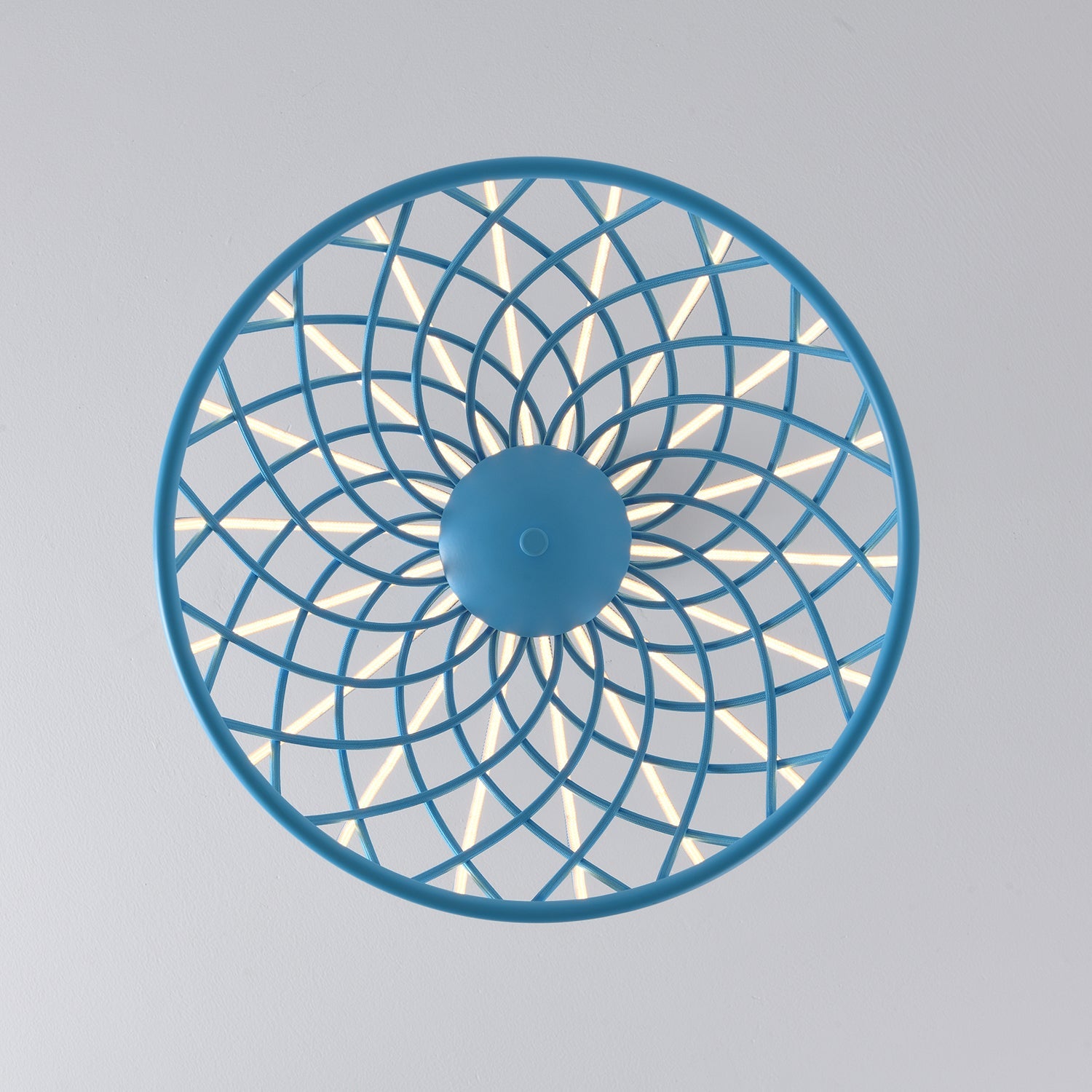 Zeela Pendant Lamp Wood-Top Textured Glass Shade - Letslighting