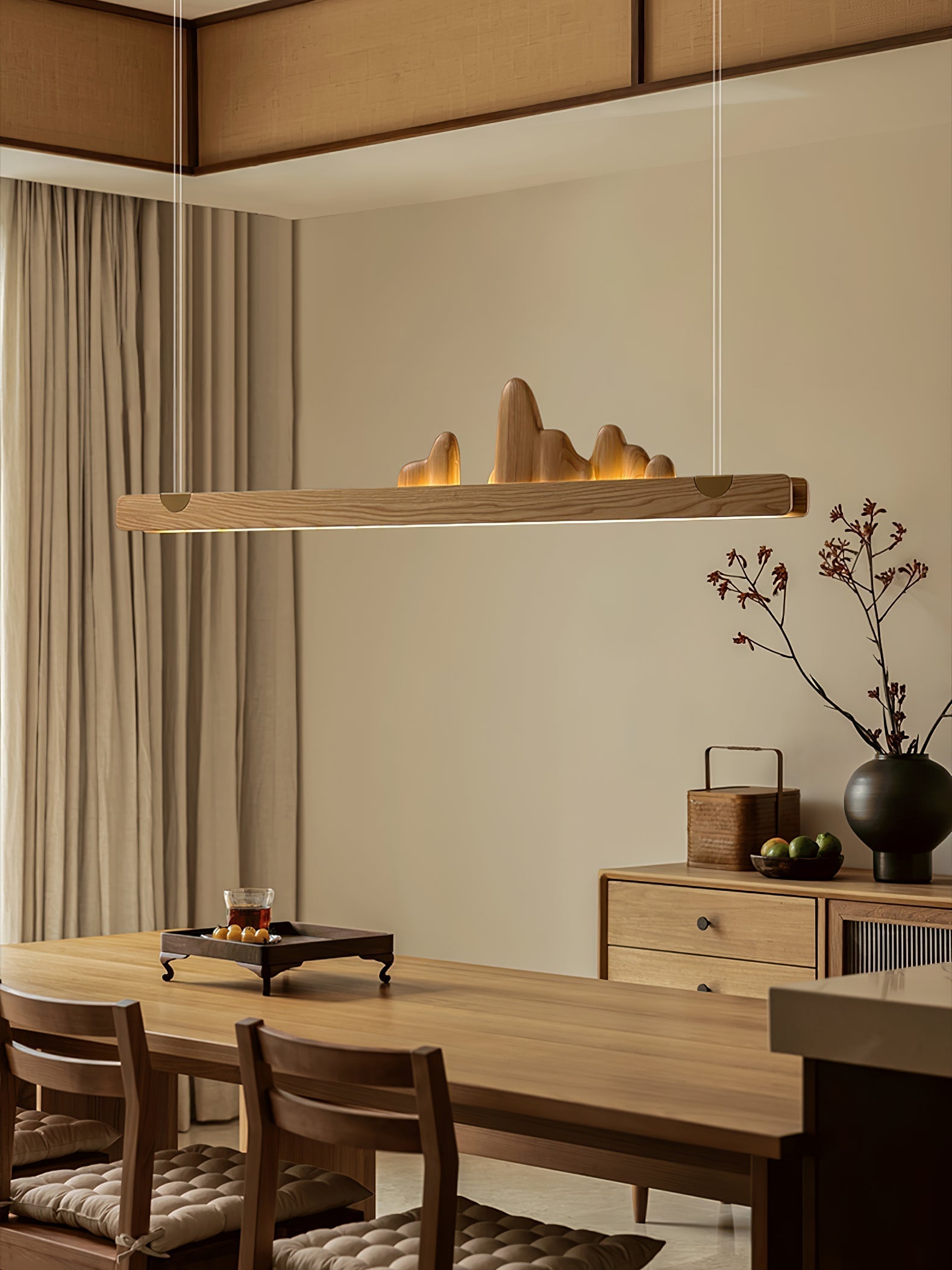Daniel Modern Wood Pendant Light - Letslighting