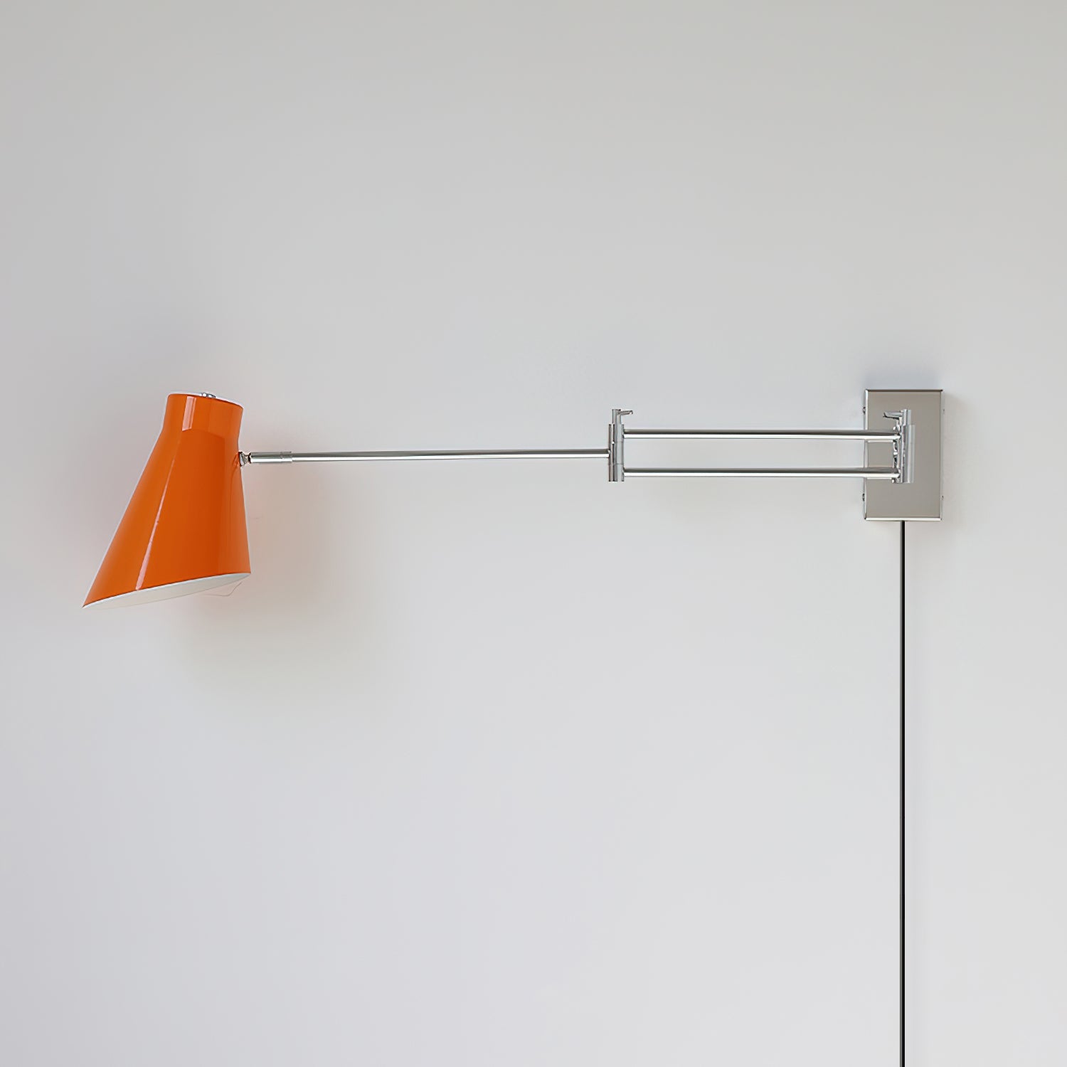 Wall Lamp Body and Shade Adjustable Arm Minimalist Modern - Letslighting