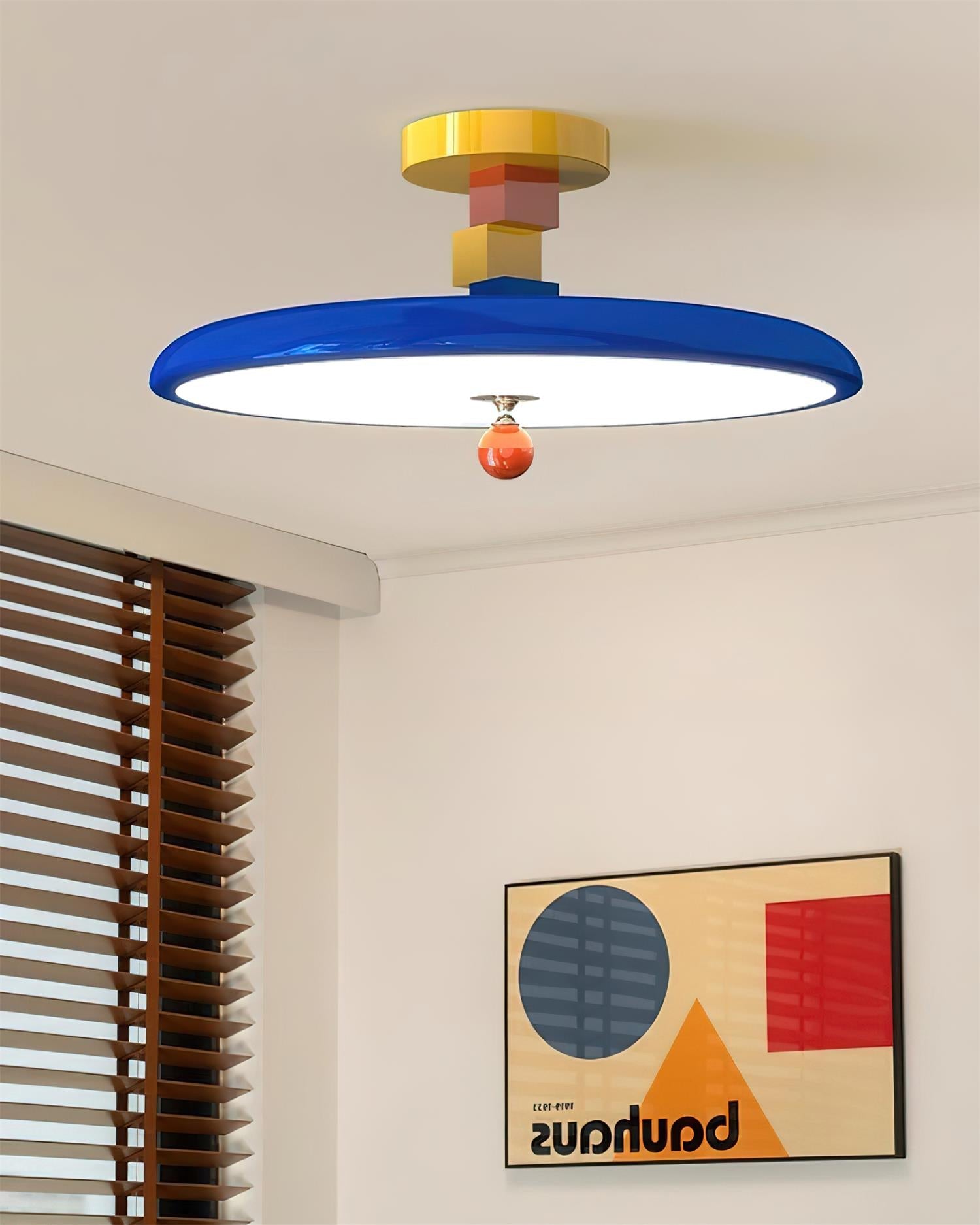 Zeno Geometric Ceiling Lamp - Letslighting