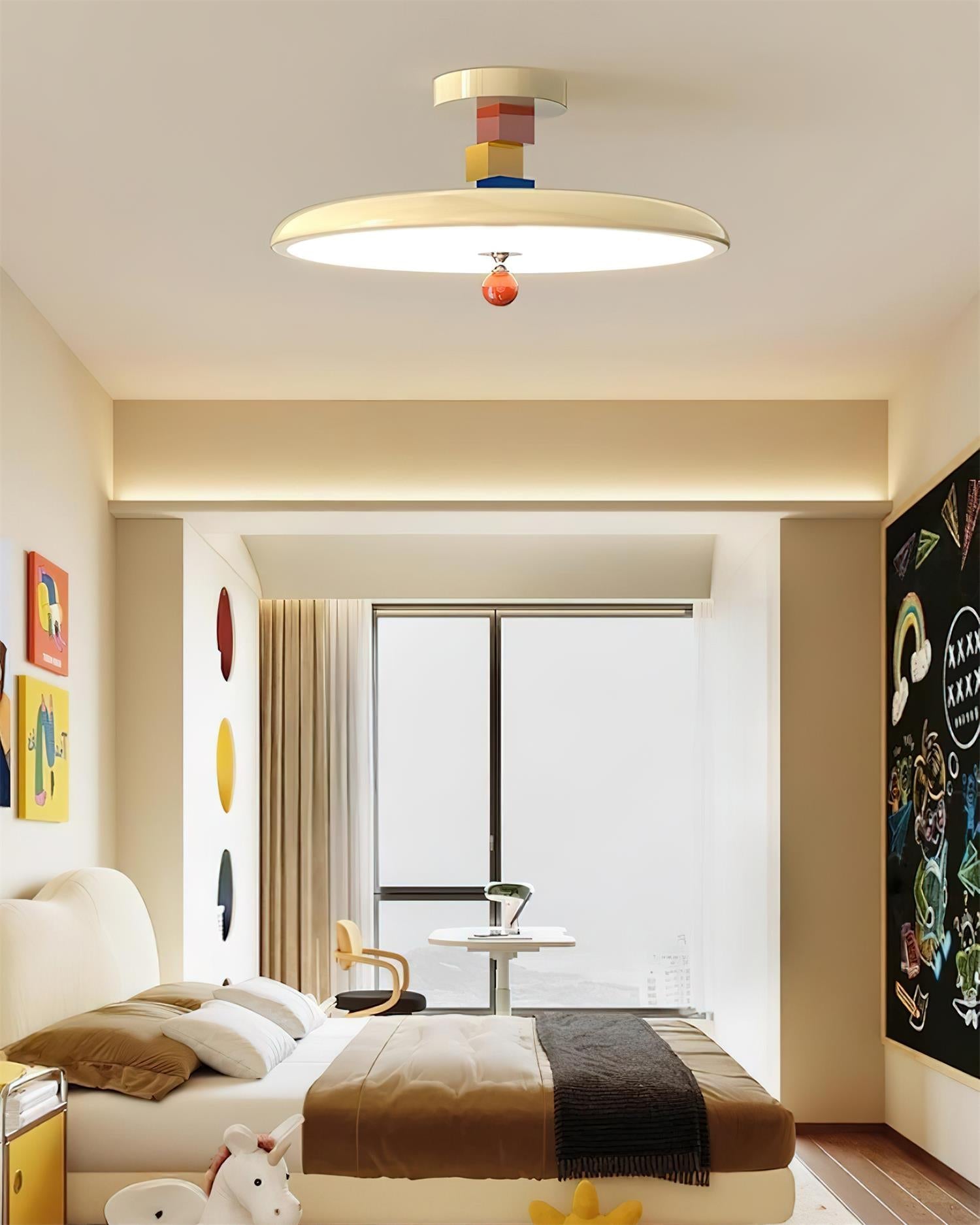Zeno Geometric Ceiling Lamp - Letslighting
