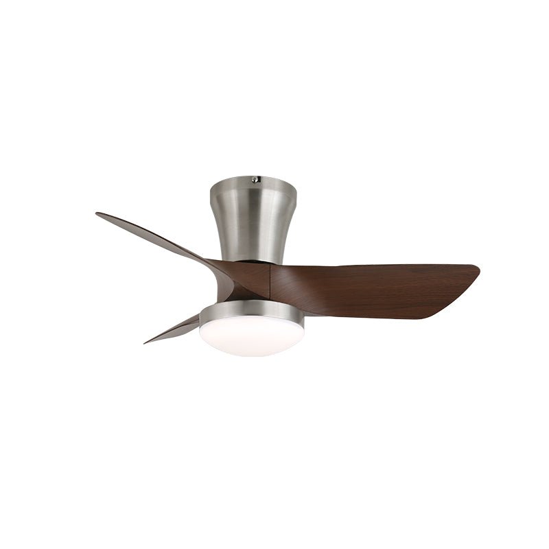 Arden Minimalist Wood Ceiling Fan Light - Letslighting