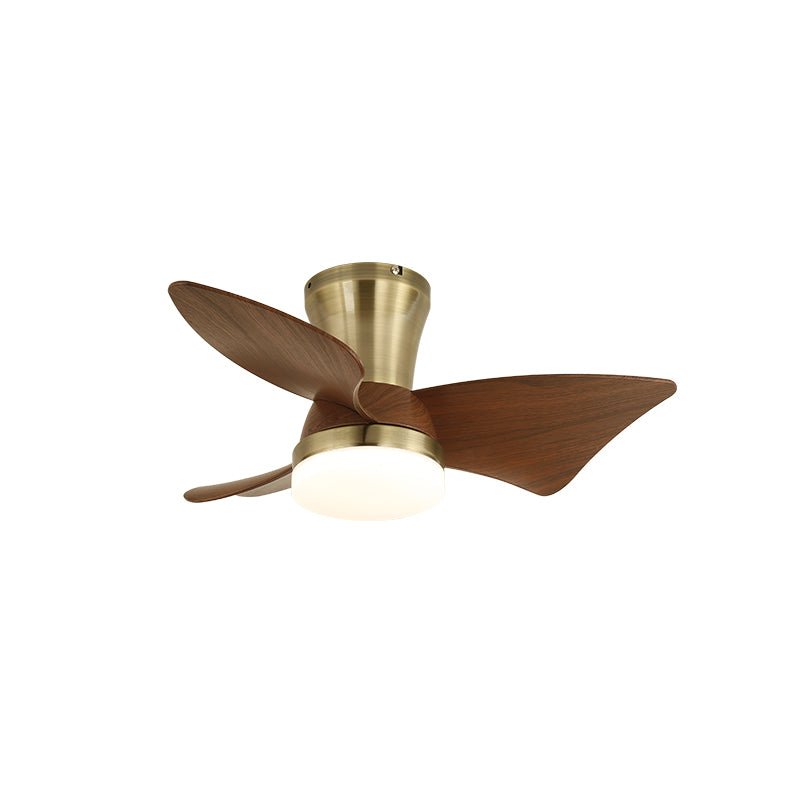 Arden Minimalist Wood Ceiling Fan Light - Letslighting