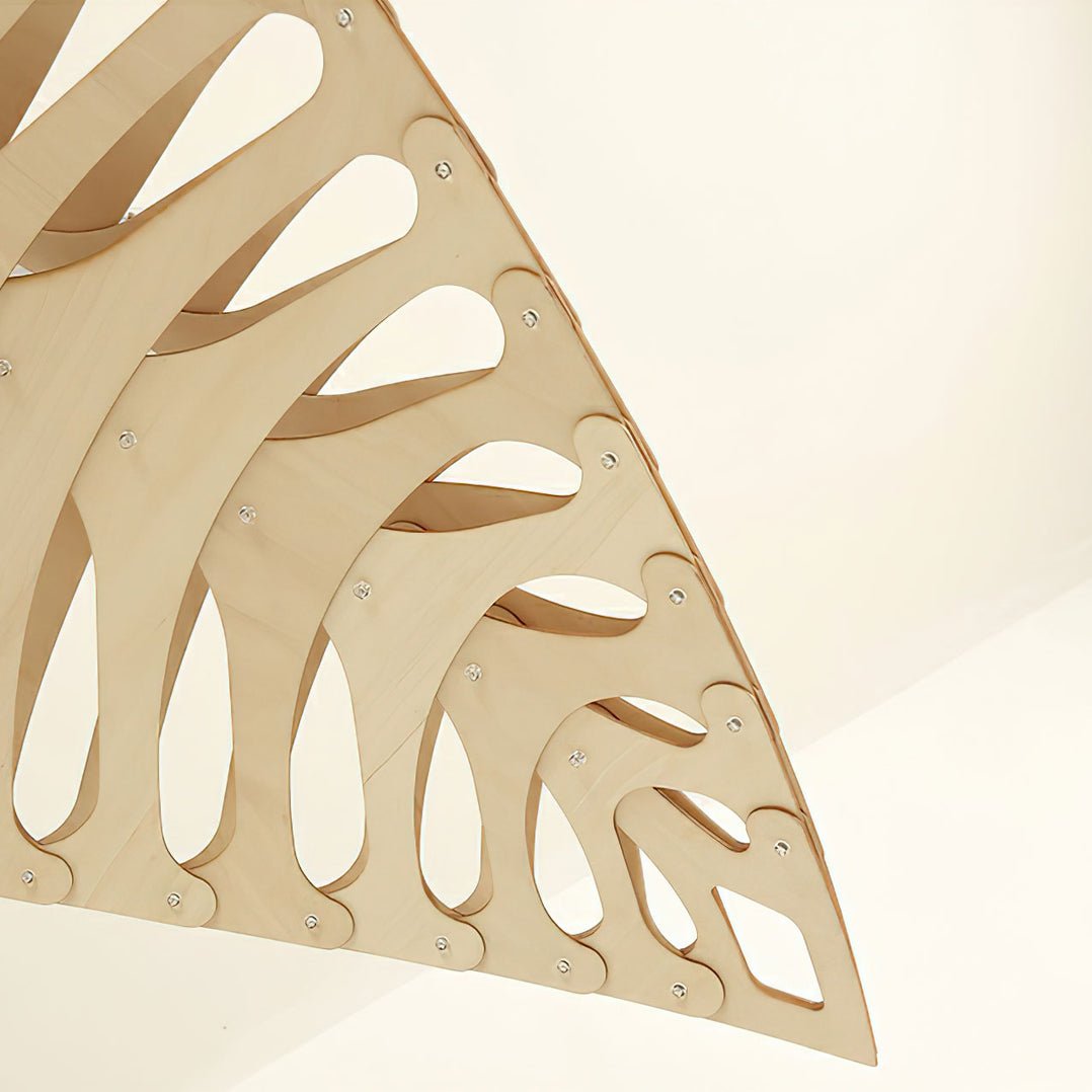 Veliren Leaf Wood Pendant Light - Letslighting