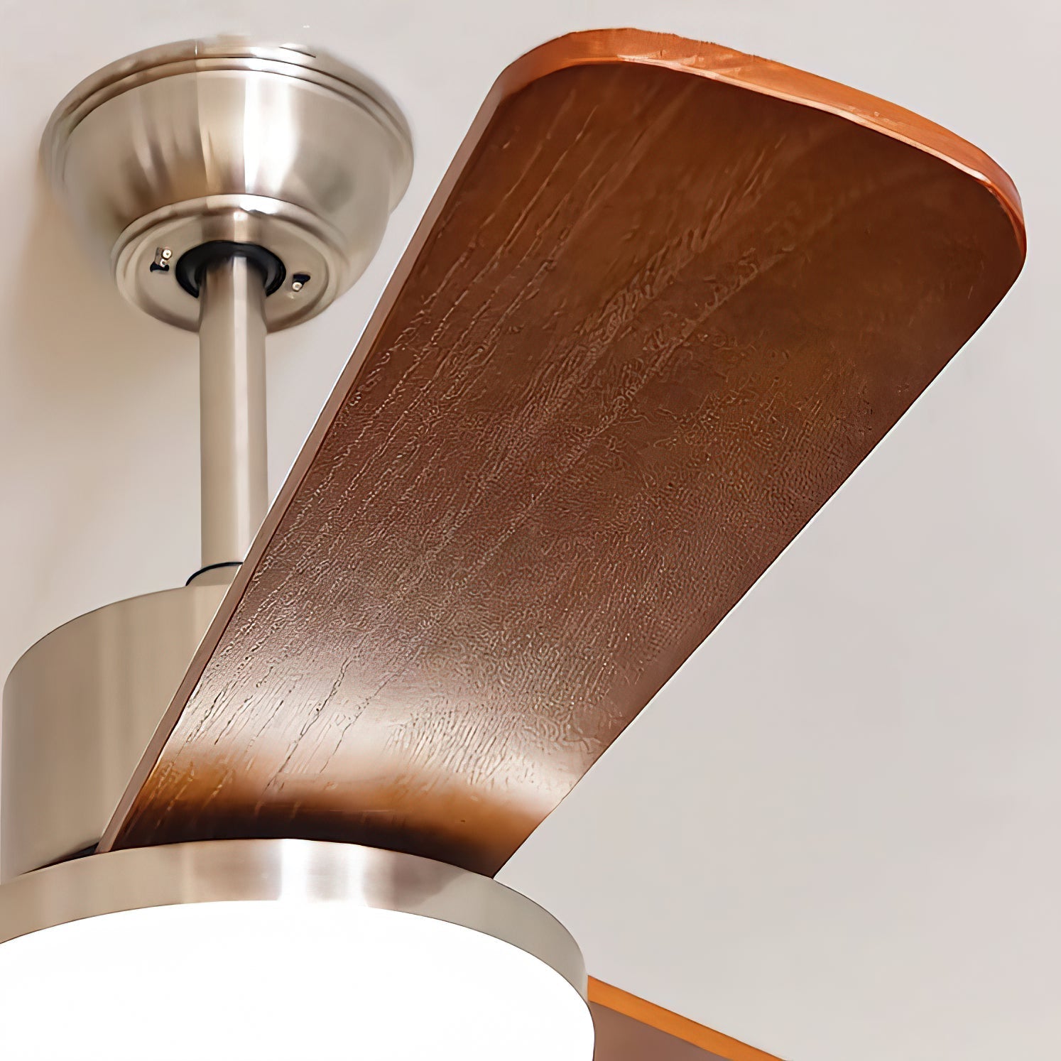 Zesolila Premium Natural Wooden Fan Ceiling Light - Letslighting