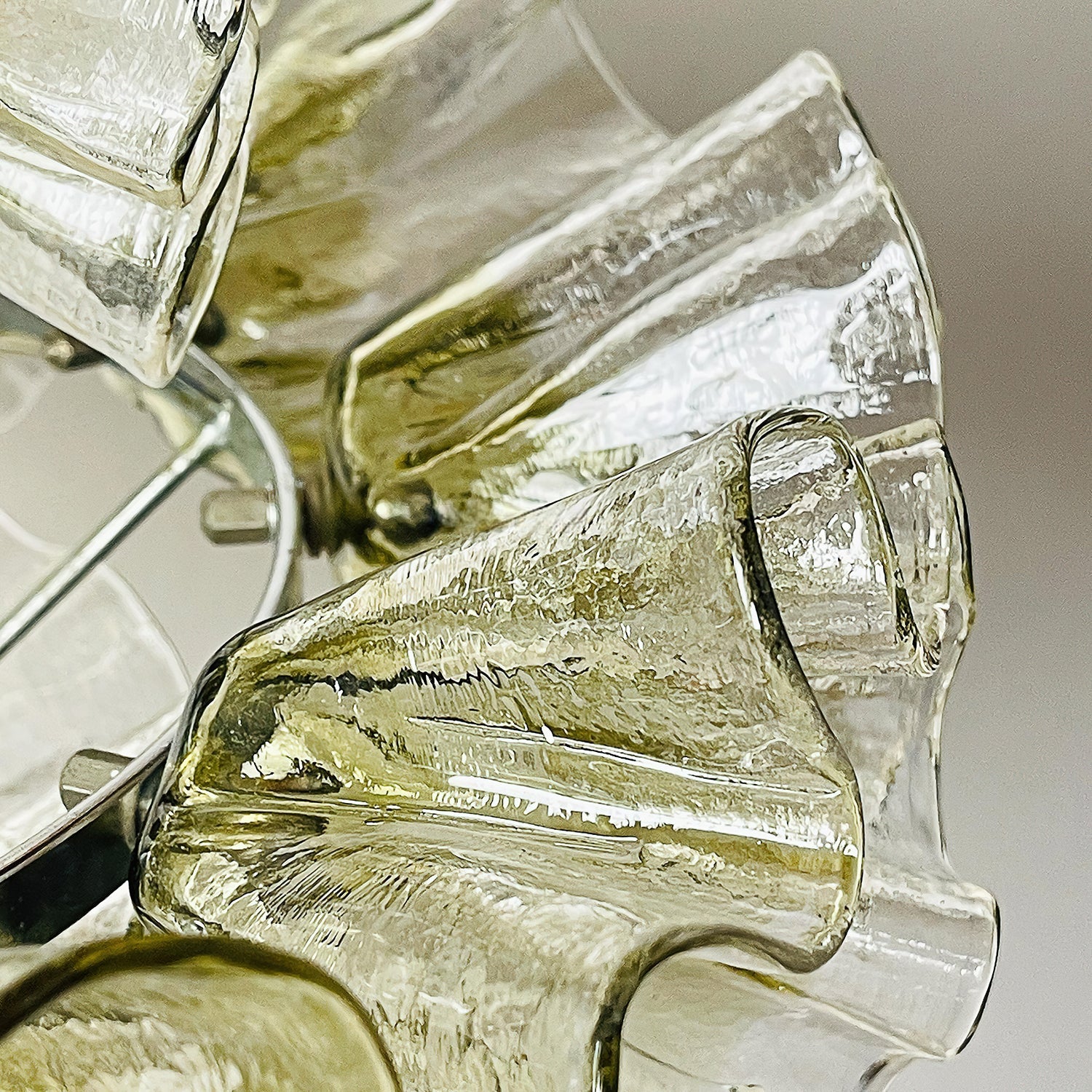 Zerelle Pendant Lamp Ruffled Glass Bloom - Letslighting