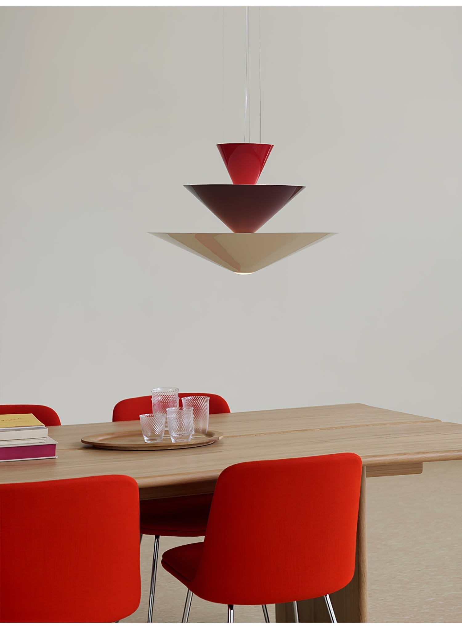 Pyramia Tiered Color Block Pendant Light - Letslighting