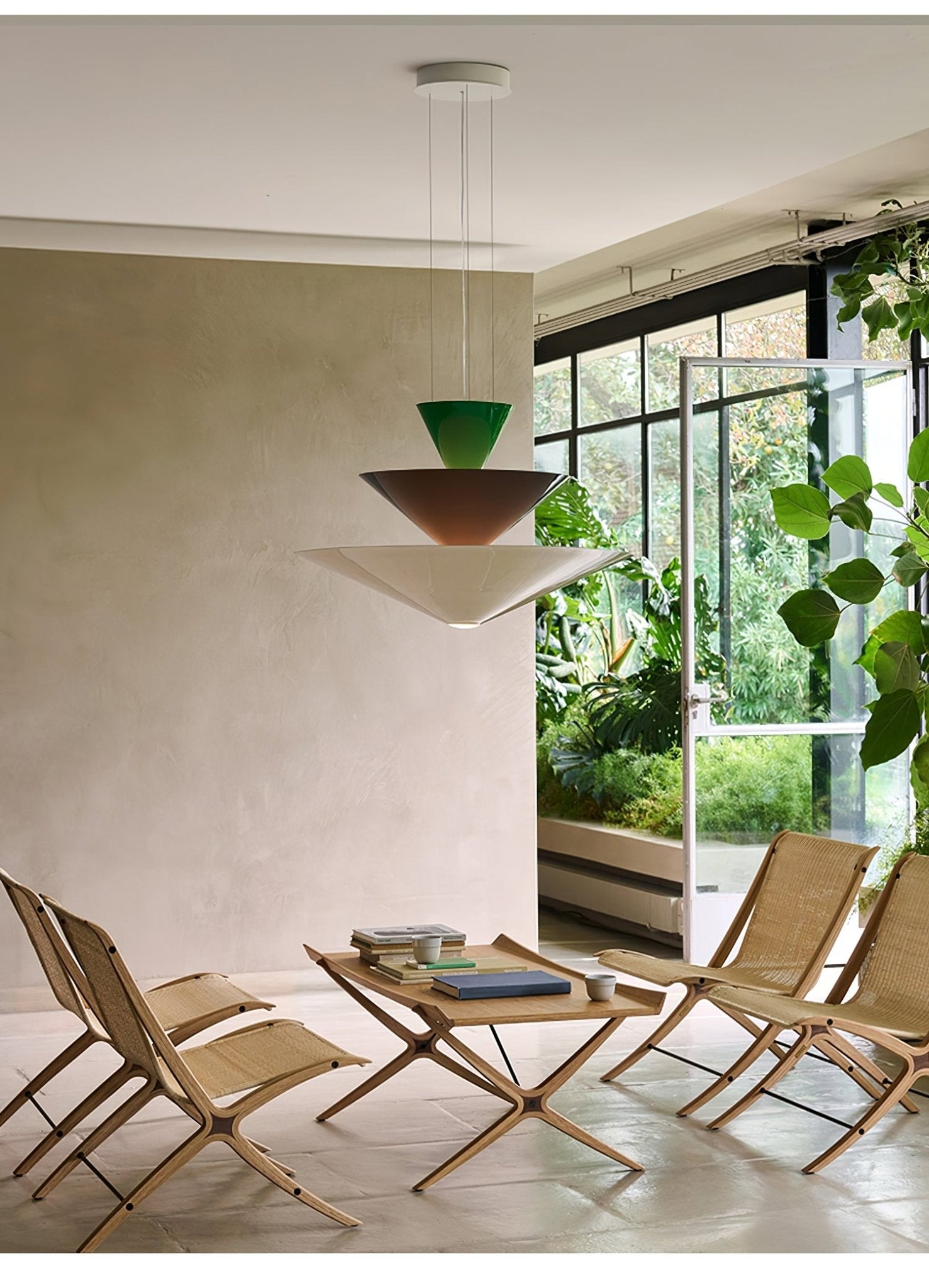 Pyramia Tiered Color Block Pendant Light - Letslighting