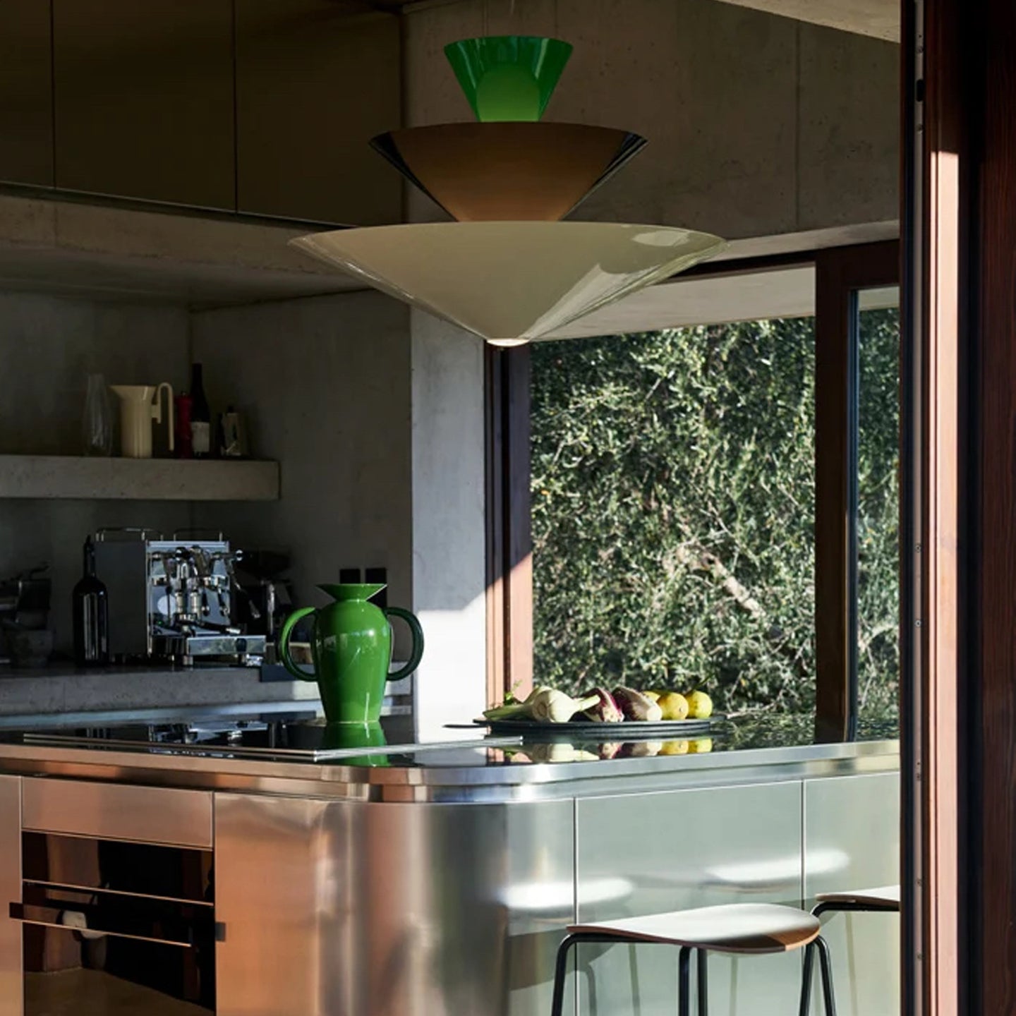 Pyramia Tiered Color Block Pendant Light - Letslighting