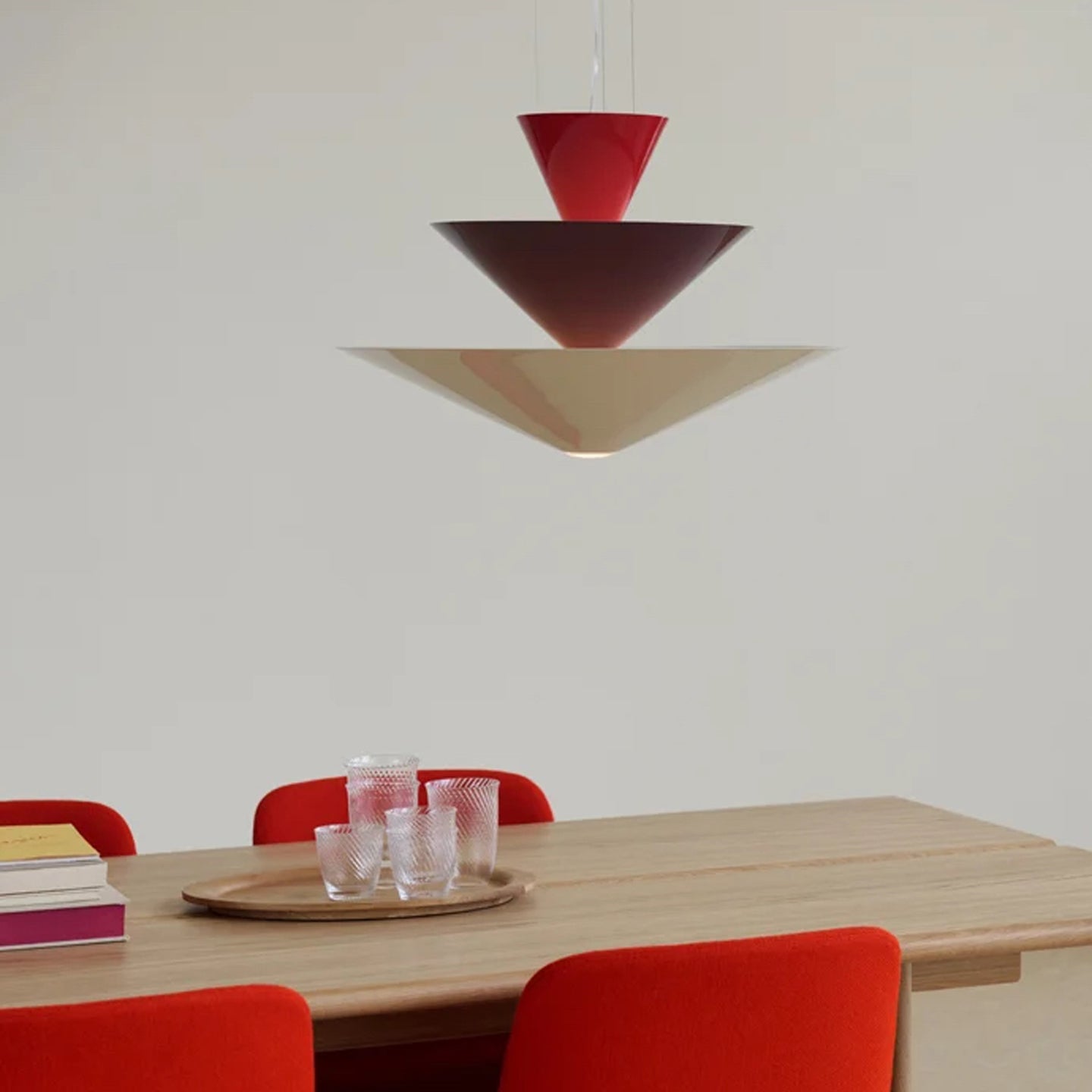 Pyramia Tiered Color Block Pendant Light - Letslighting