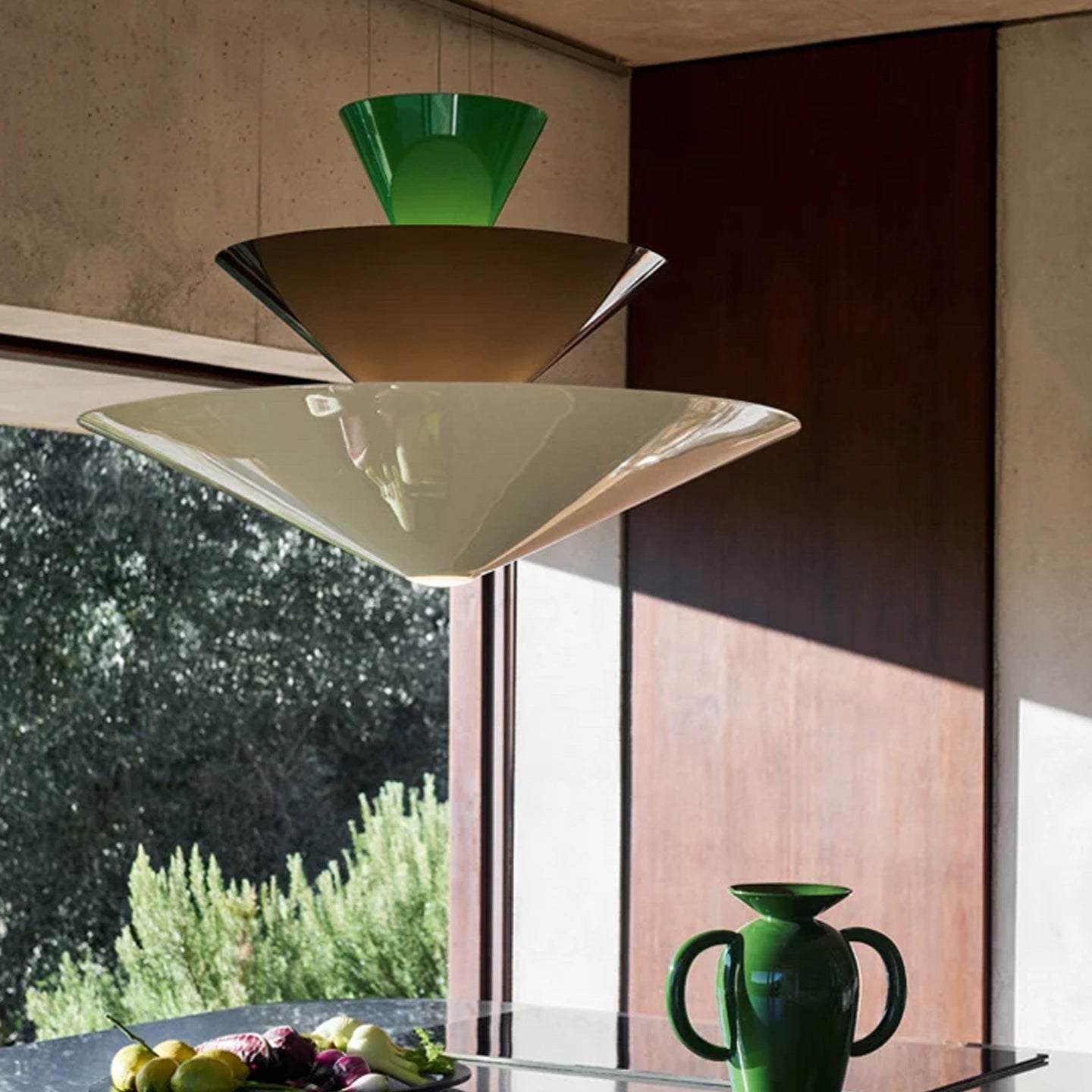 Pyramia Tiered Color Block Pendant Light - Letslighting