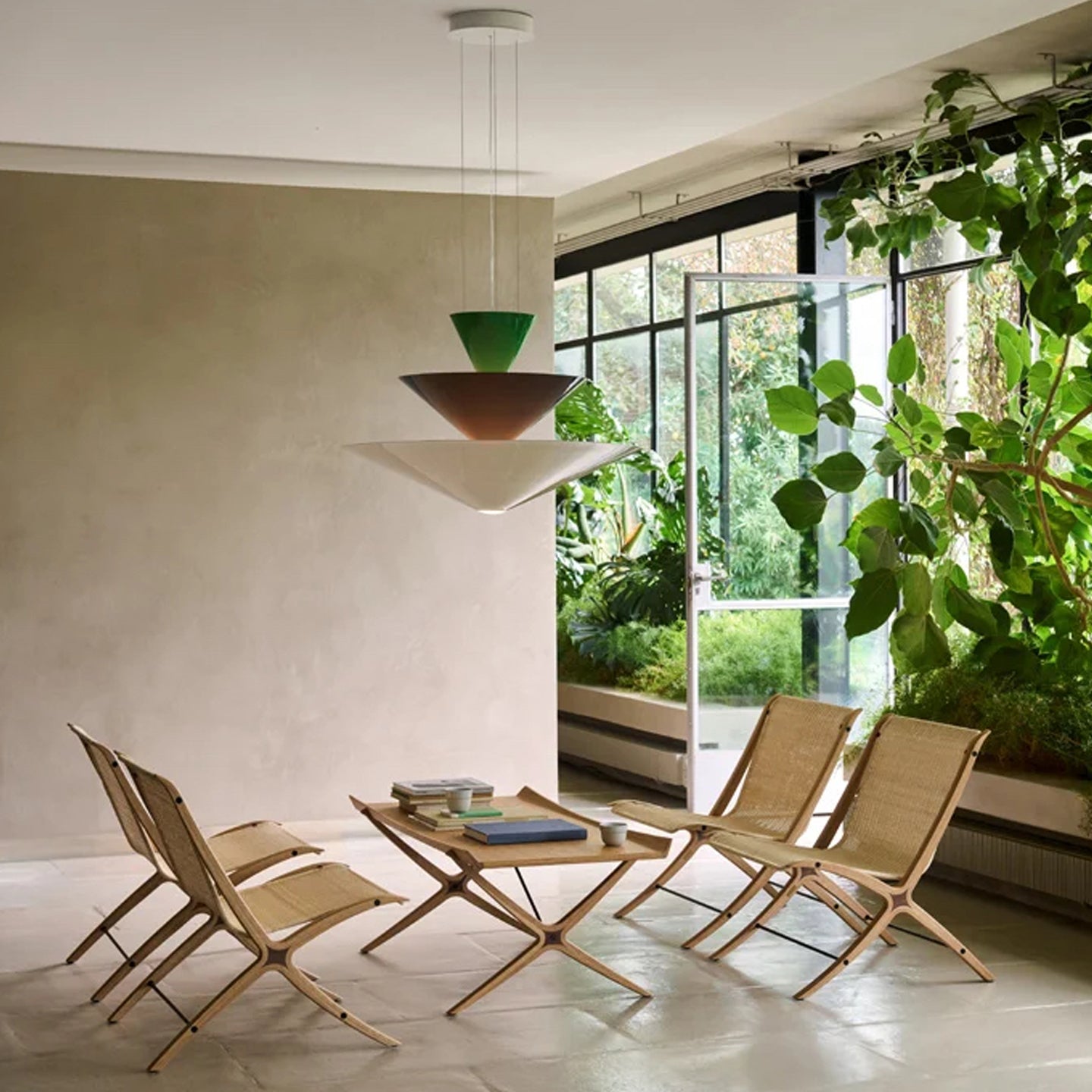 Pyramia Tiered Color Block Pendant Light - Letslighting