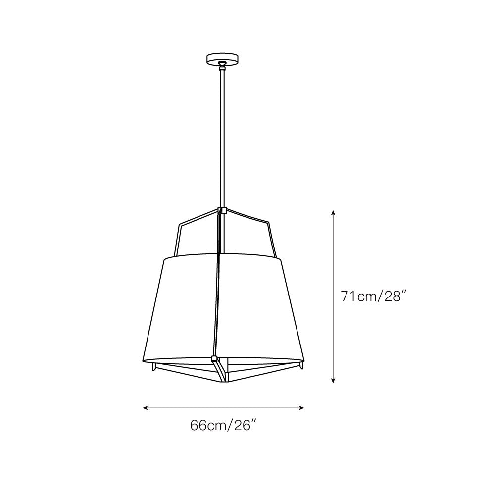 Uraeia Vintage Industrial Pendant Lamp - Letslighting