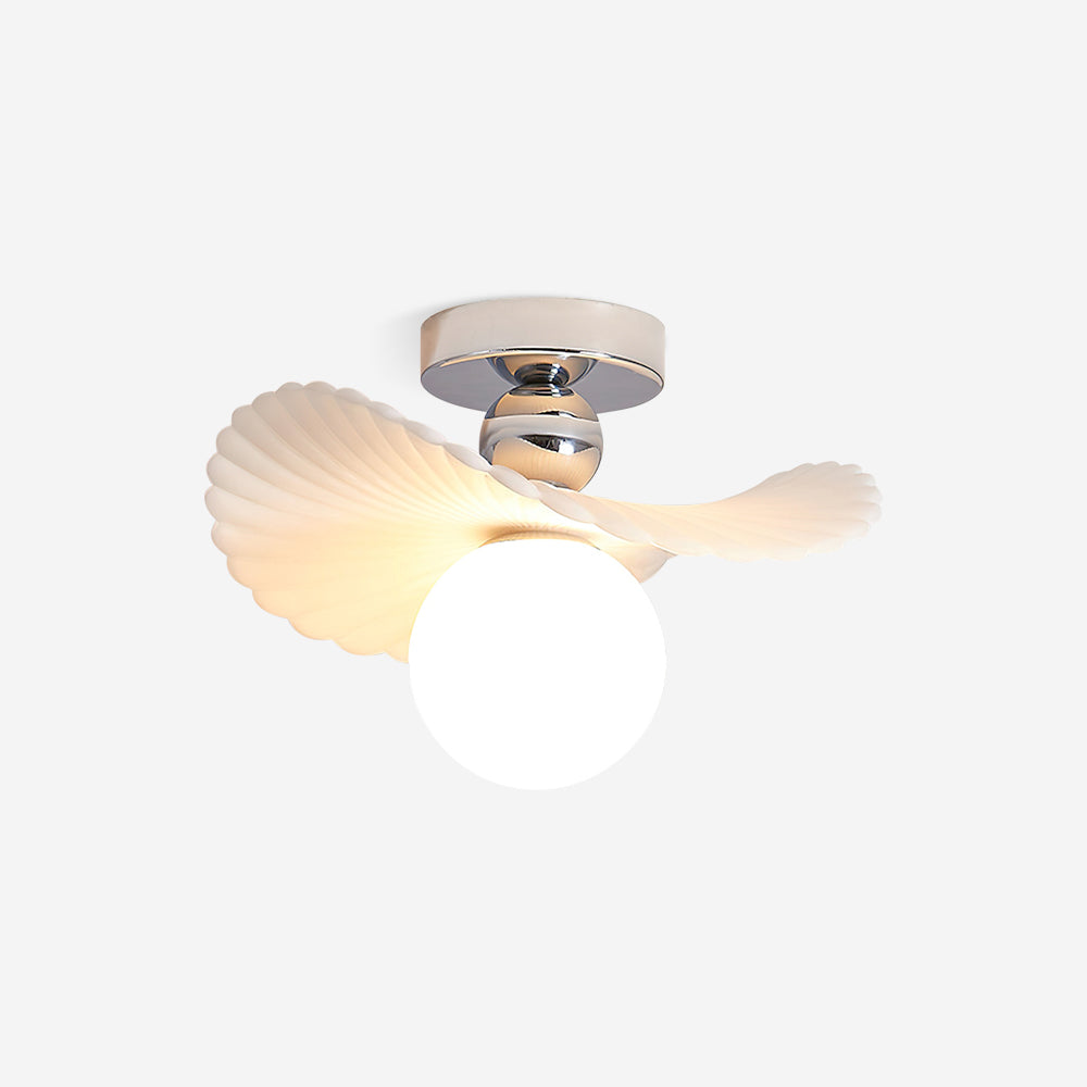 Ilyon Modern Winged Frosted Shade Ceiling Light - Letslighting