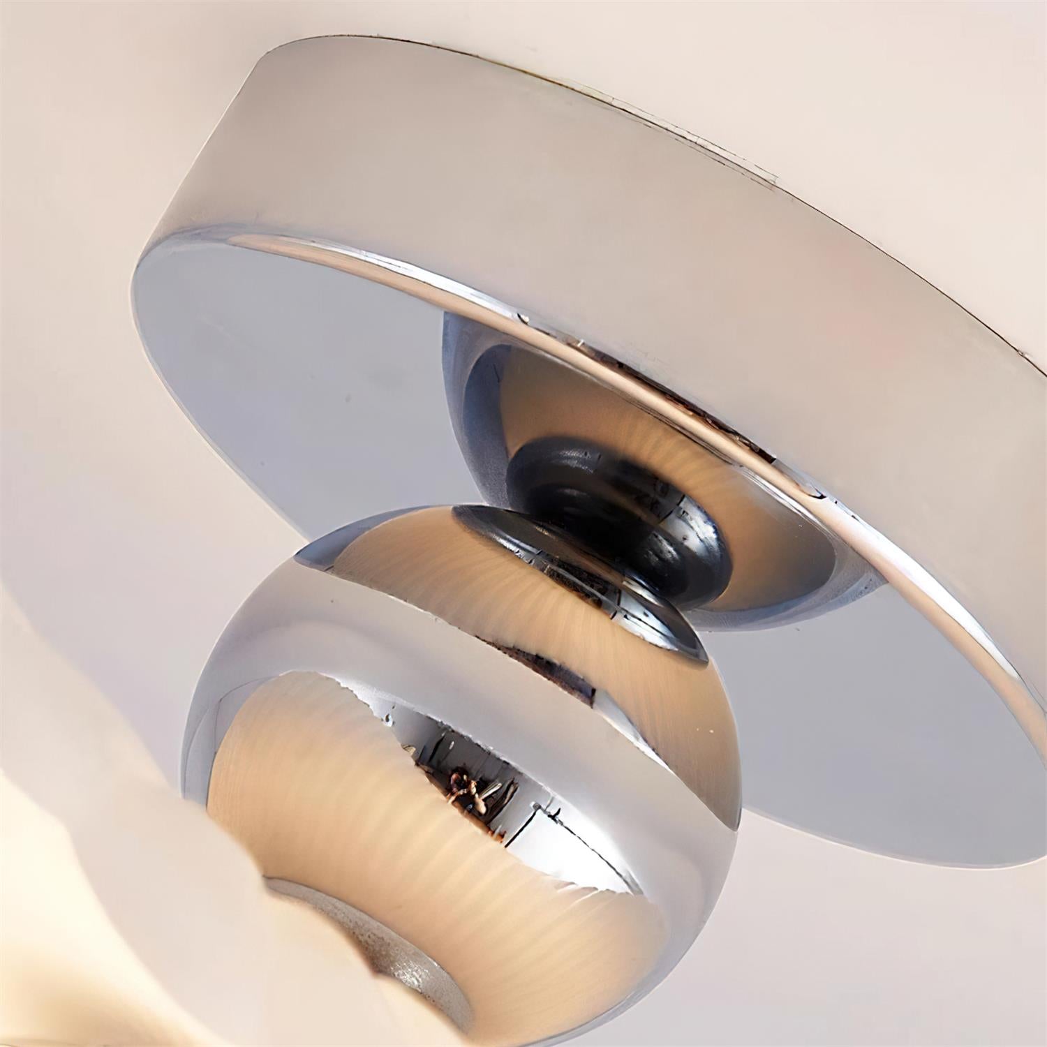 Ilyon Modern Winged Frosted Shade Ceiling Light - Letslighting