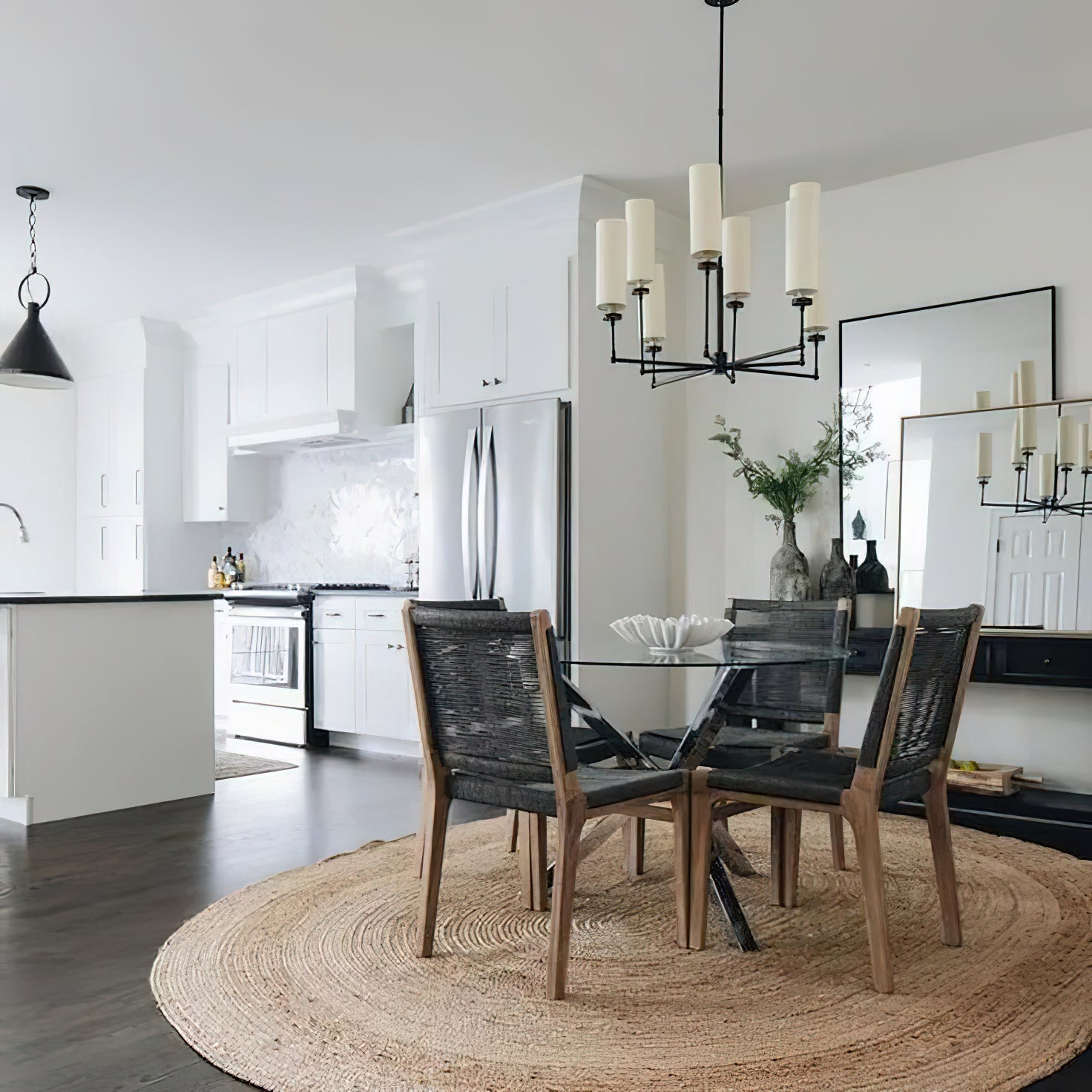 Artemis Chandelier Brass Fabric - Letslighting