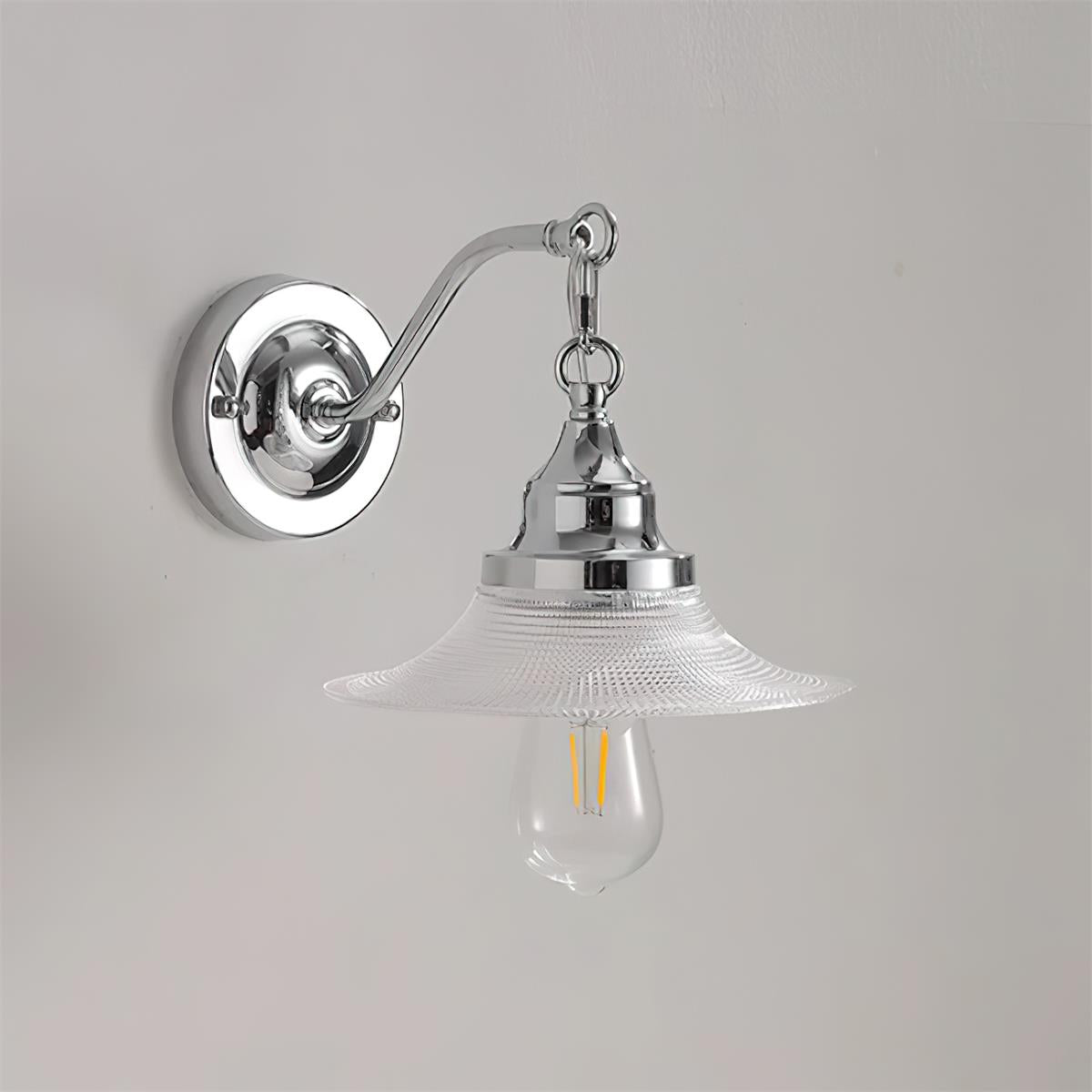 Perivo Polished Chrome Wall Lamp - Letslighting