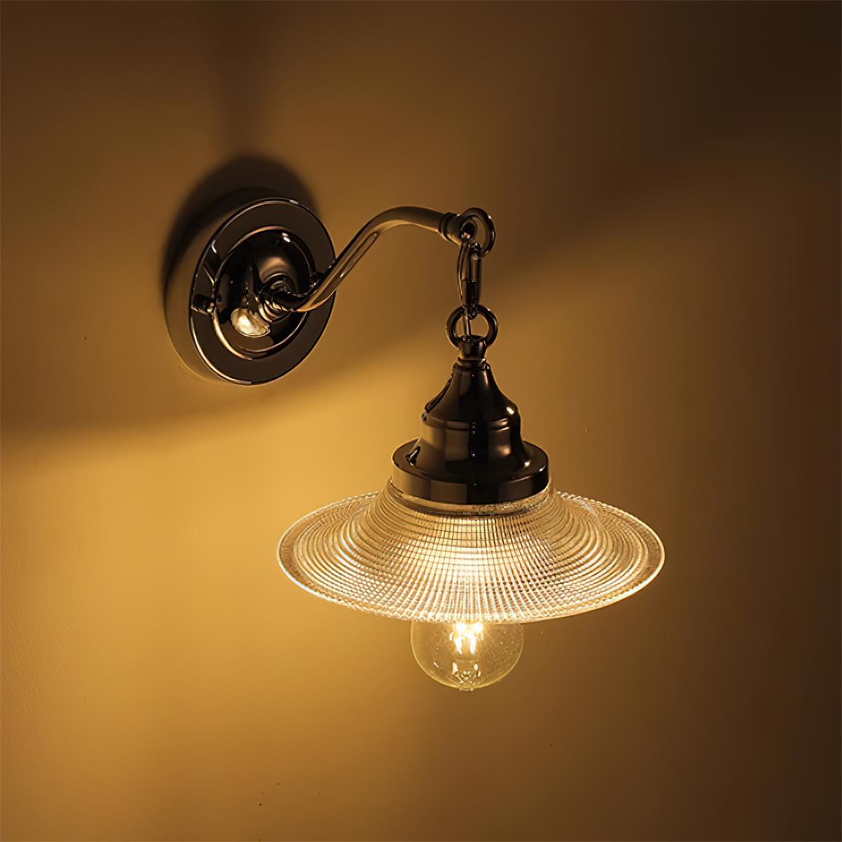 Perivo Polished Chrome Wall Lamp - Letslighting