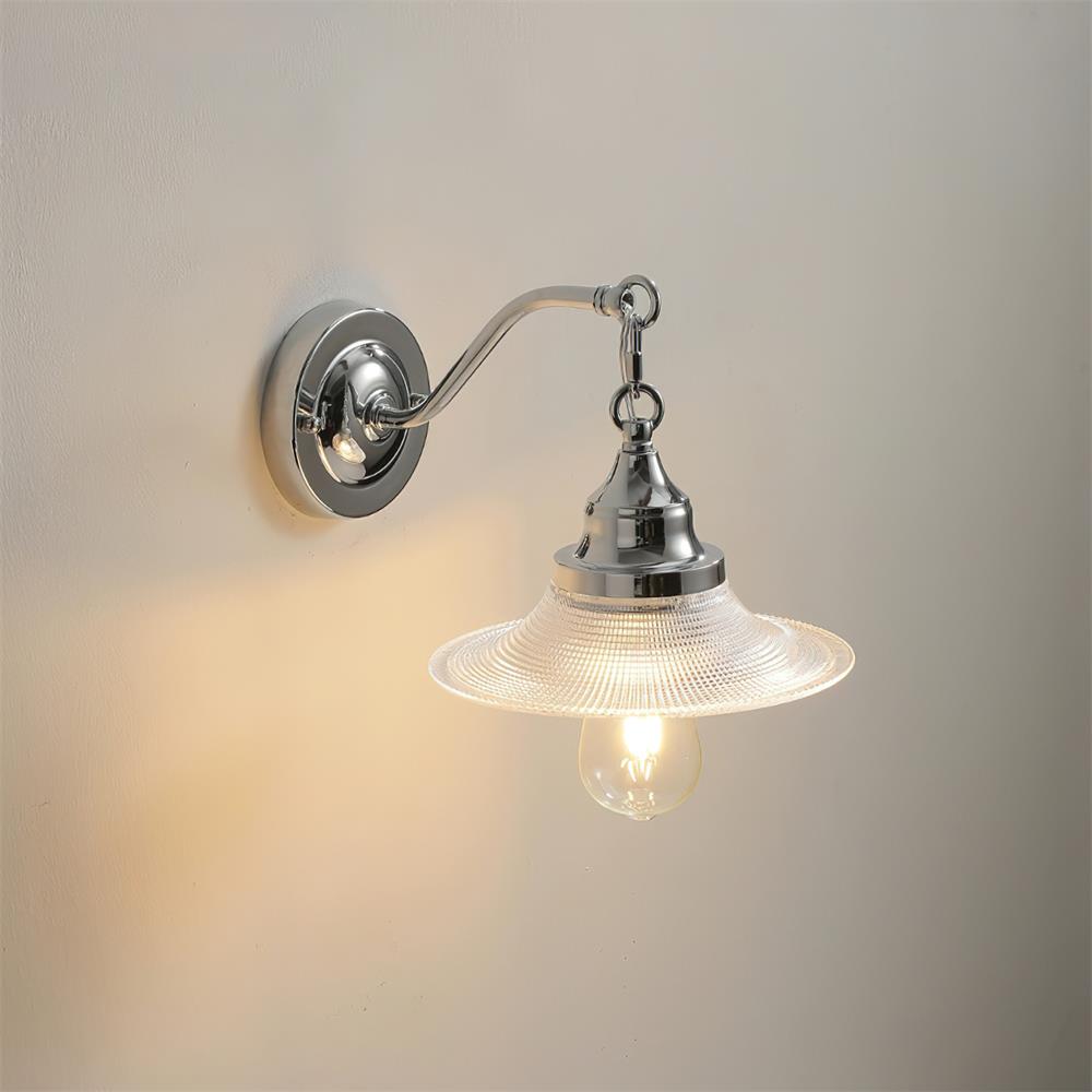Perivo Polished Chrome Wall Lamp - Letslighting