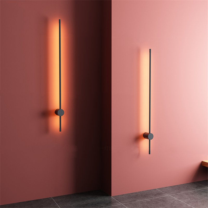 Arisha Minimalist Rotatable Linear LED Outdoor Wall Lamp Corridor Garden