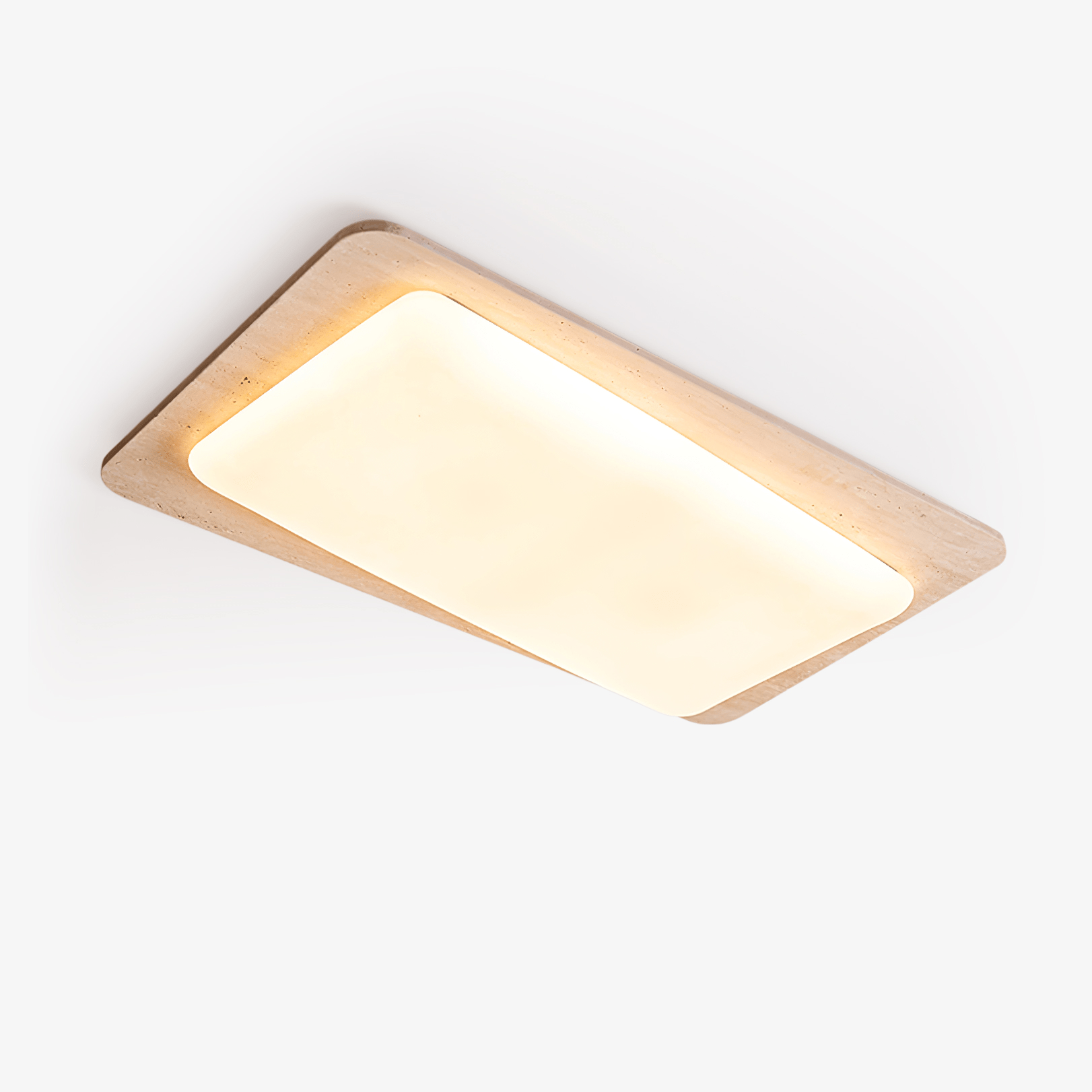 Aurilith Travertine Ceiling Light - Letslighting