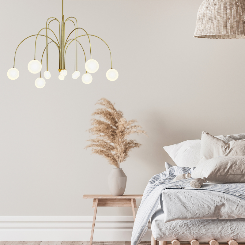 Avi Double Layer Glass Pendant Light