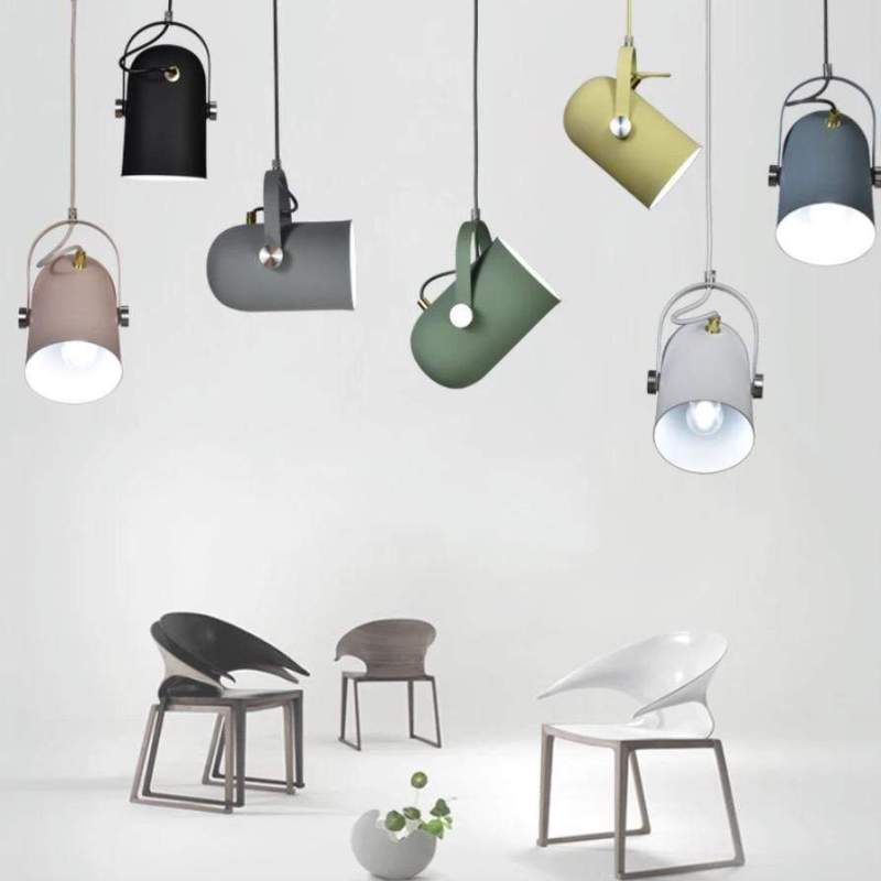 Valentina Modern Metal Pendant Light, Angle Adjustable, Kitchen Island & Dining Room & Living Room