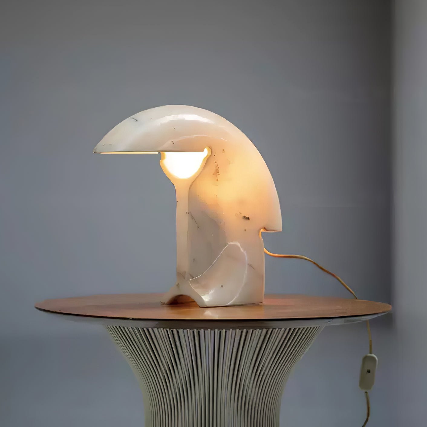 Emmy Modern Marble Table Lamp - Letslighting