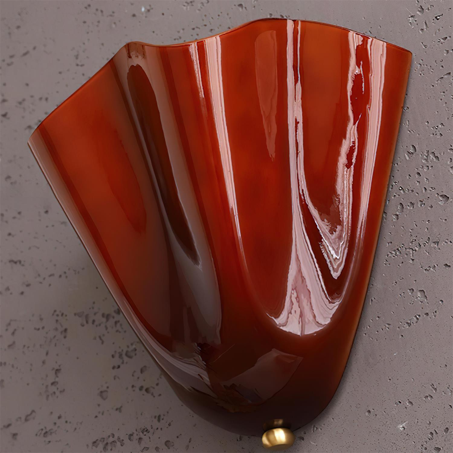 Musa Wall Lamp Artistic Hand-Blown Glass Light Hallway