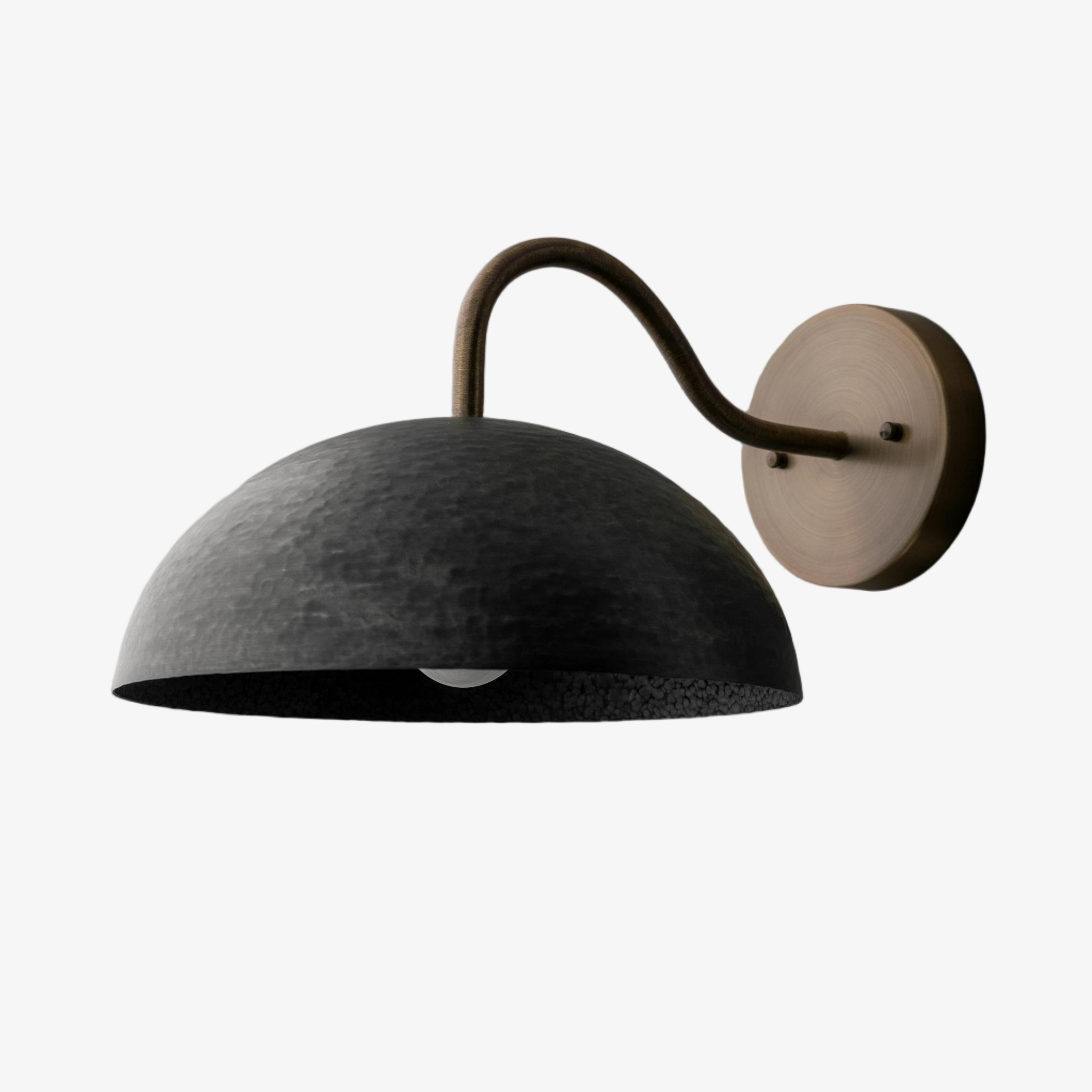 Disc Wall Sconce Metal Modern Vintage Hallway
