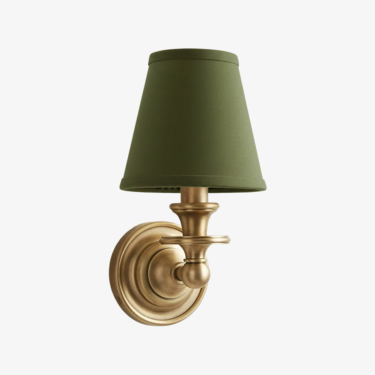 Elite White Fabric Wall Sconce Contemporary Bathrooms
