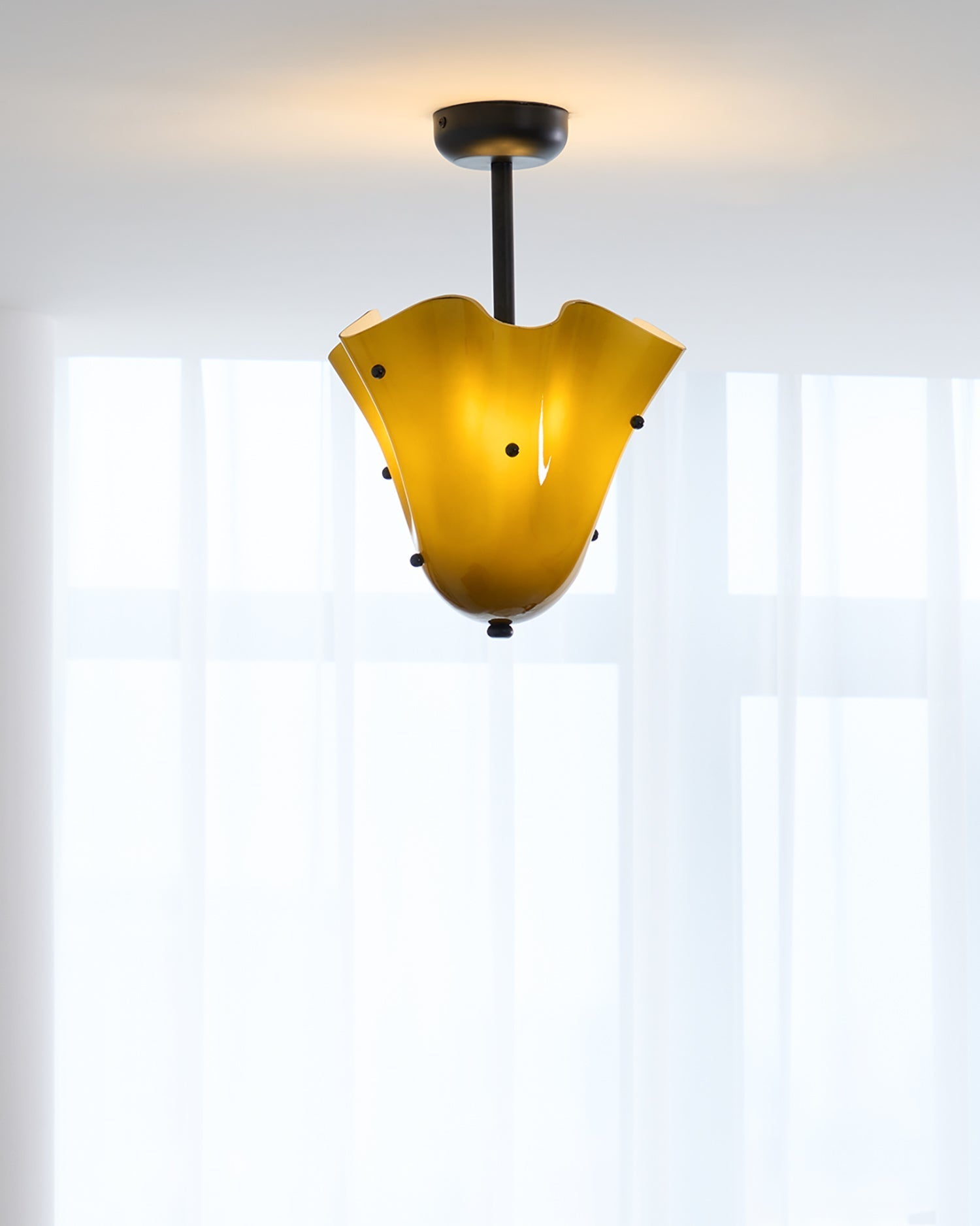 Musa Decorative Glass Ceiling Light Modern