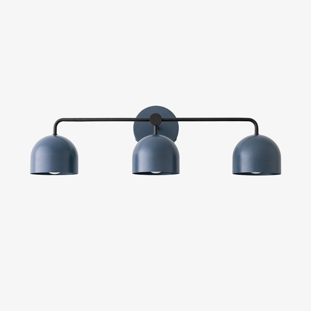 Chroma Brass White Wall Light Contemporary Living Room