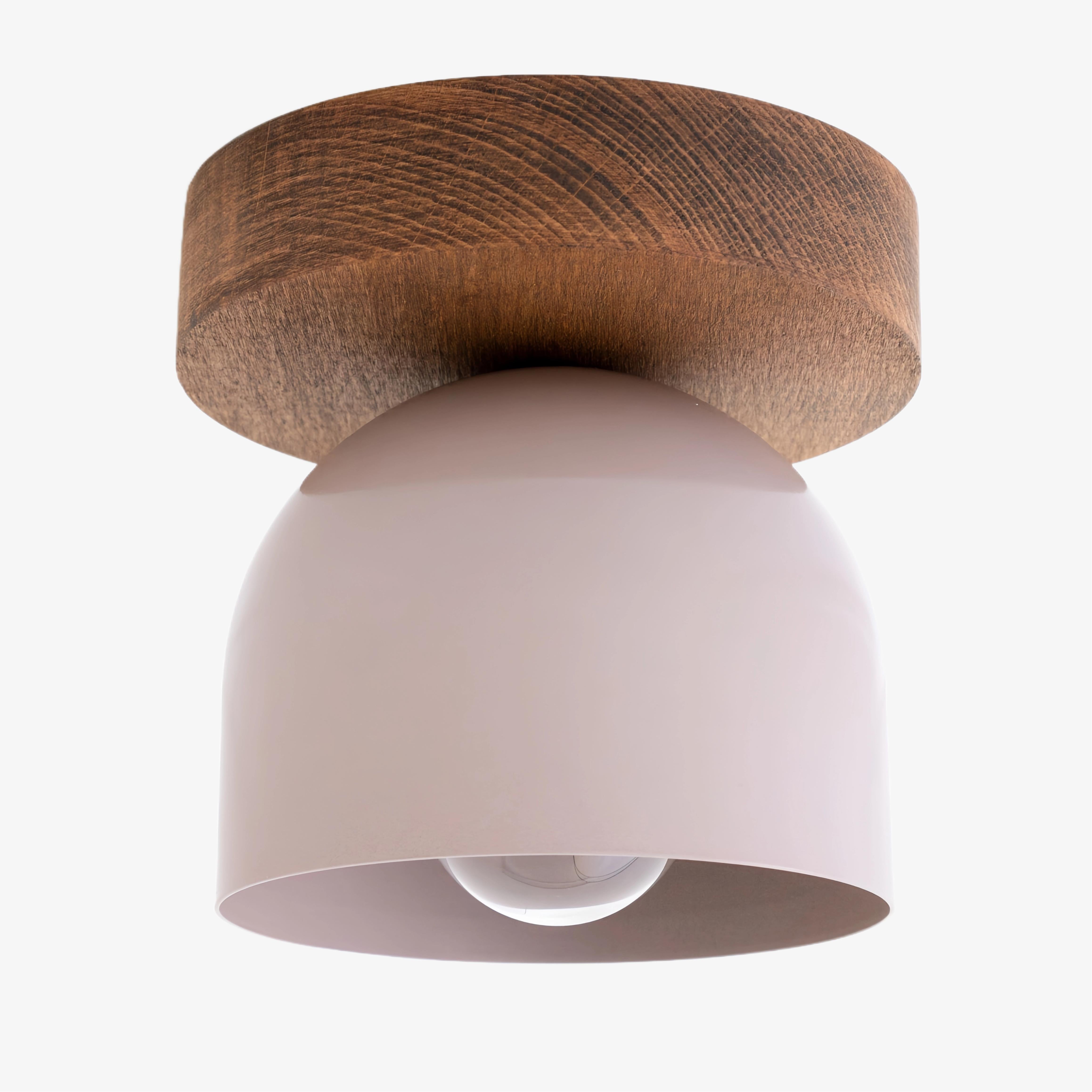 Chroma Ceiling Light Wood Metal Fixture