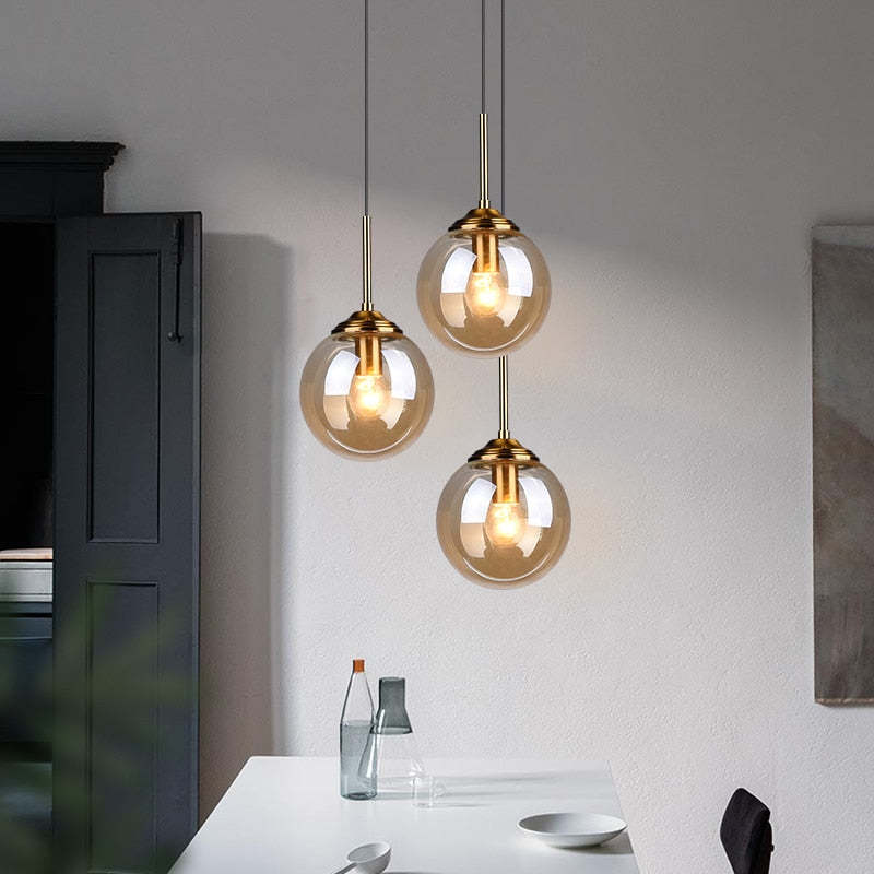 Valentina Designer Bubble Glass Pendant Light - Letslighting