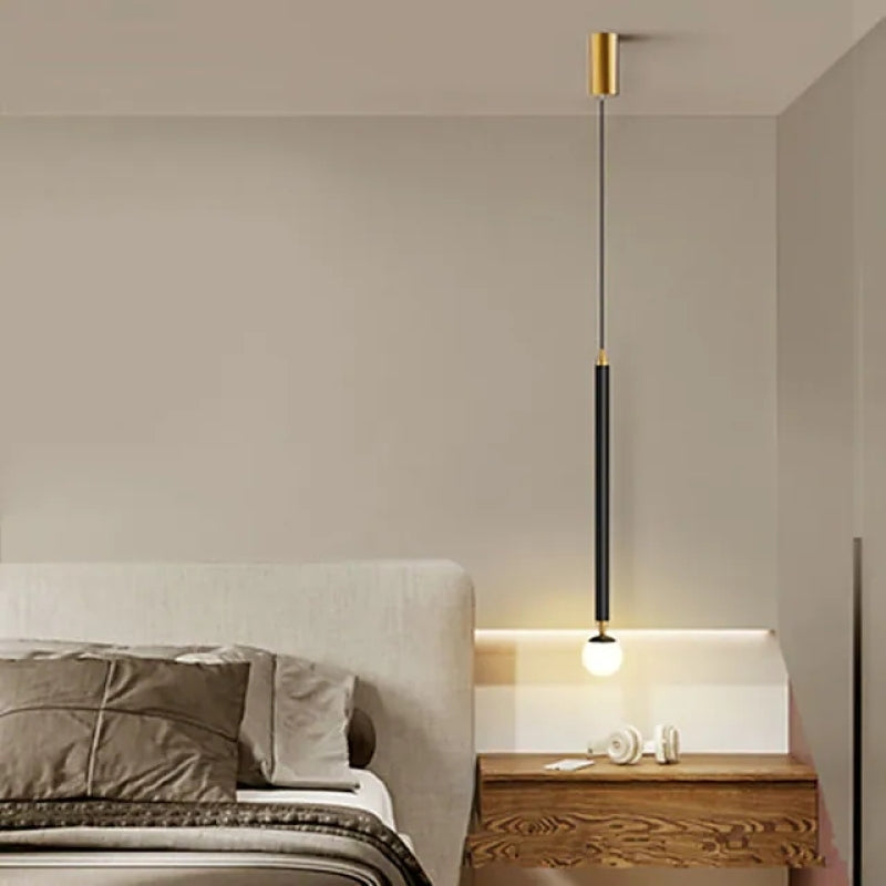Arisha Linear Metal Pendant Light Living Room / Bedroom - Letslighting