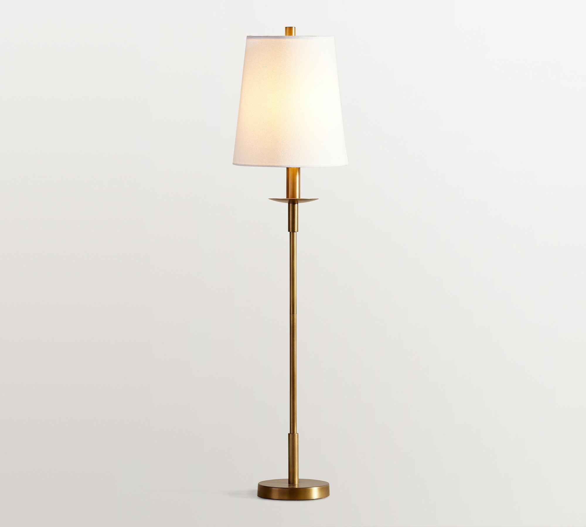 Lodge Modern Iron Linen Table Lamp Bedroom