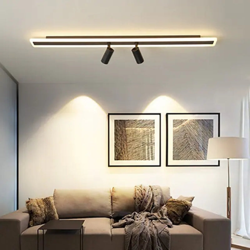 Aim Minimalist Double-linear Ceiling Light Spotlight - Letslighting
