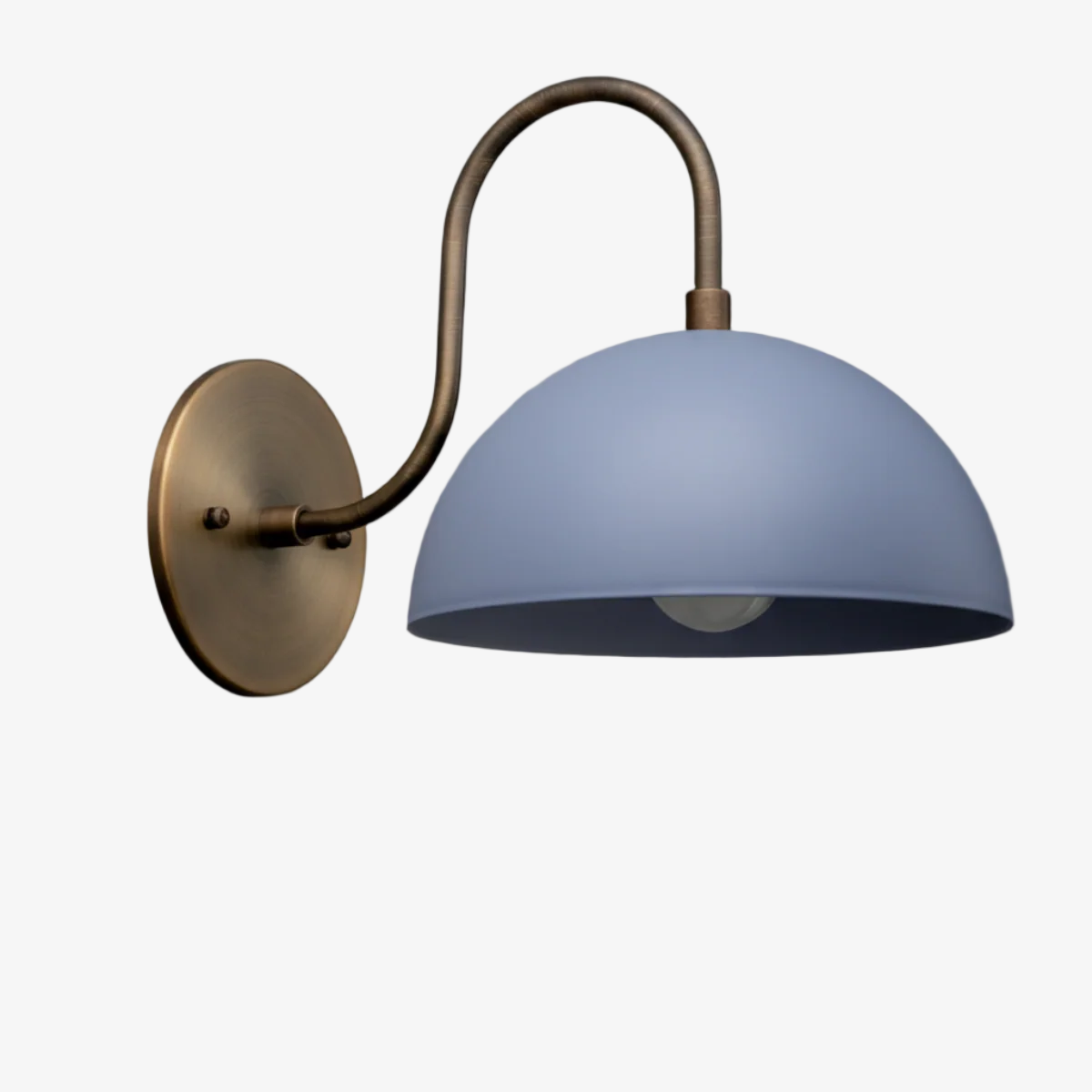 Disc Wall Sconce Metal Modern Vintage Hallway