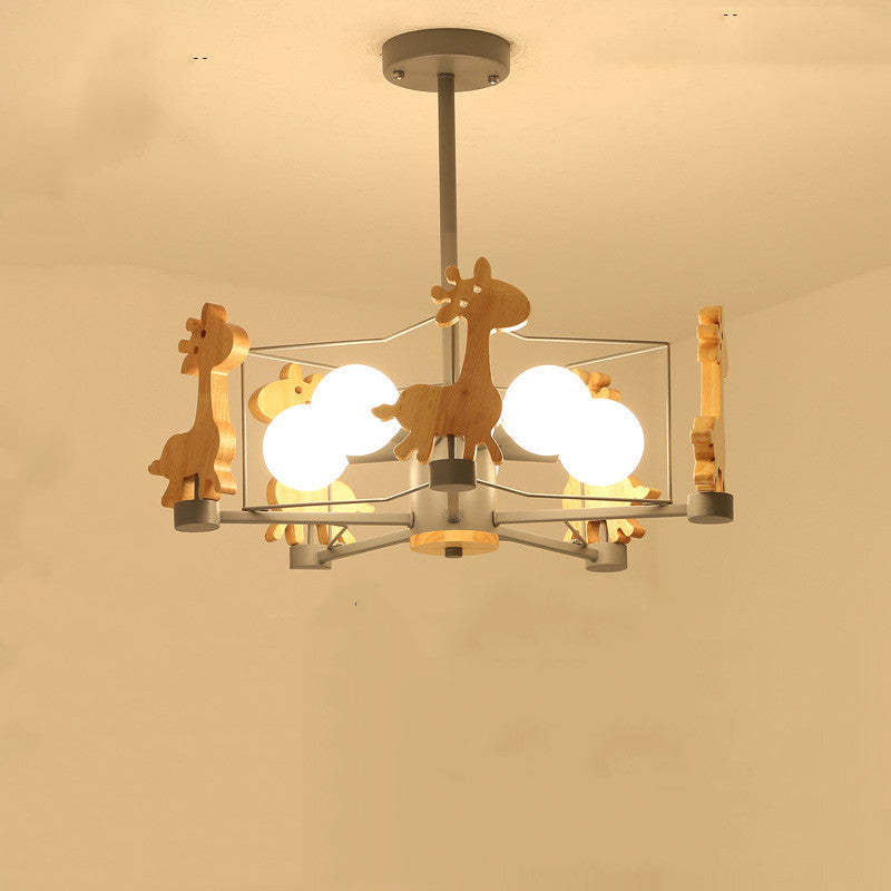 Arisha Giraffes LED Flush Mount Ceiling Light - Letslighting