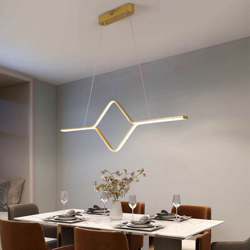 Arisha Modern Linear Square Pendant Light - Letslighting