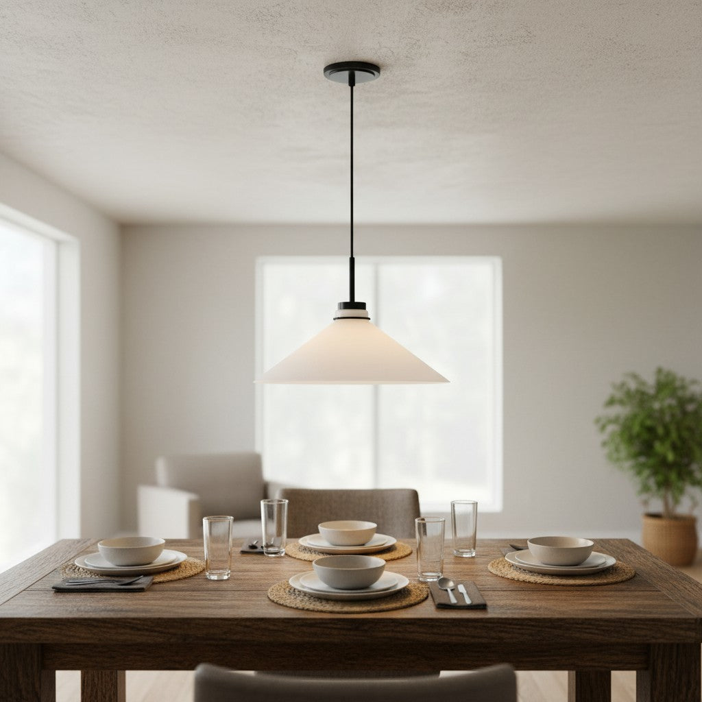Grange Pendant Light Metal&Glass