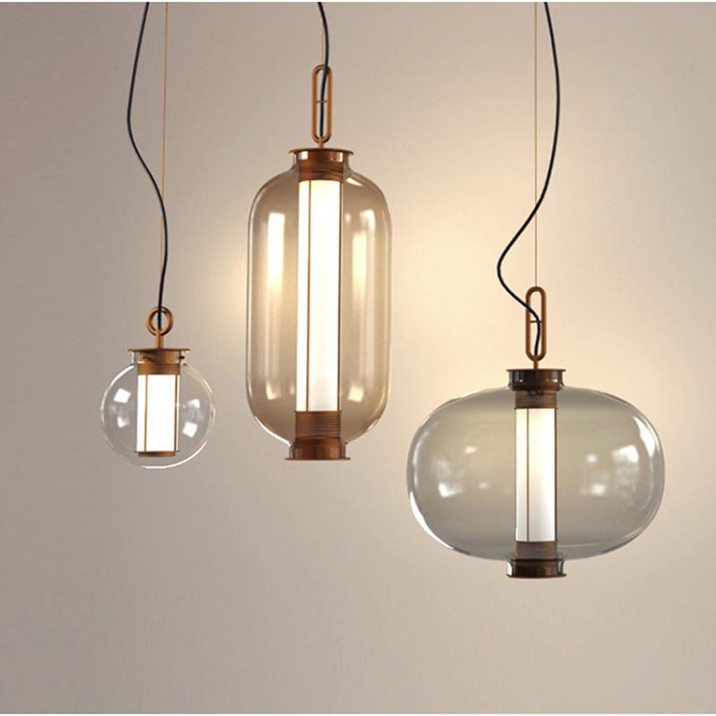 Uphaos Modern Minimalist Family Glass Pendant Light - Letslighting