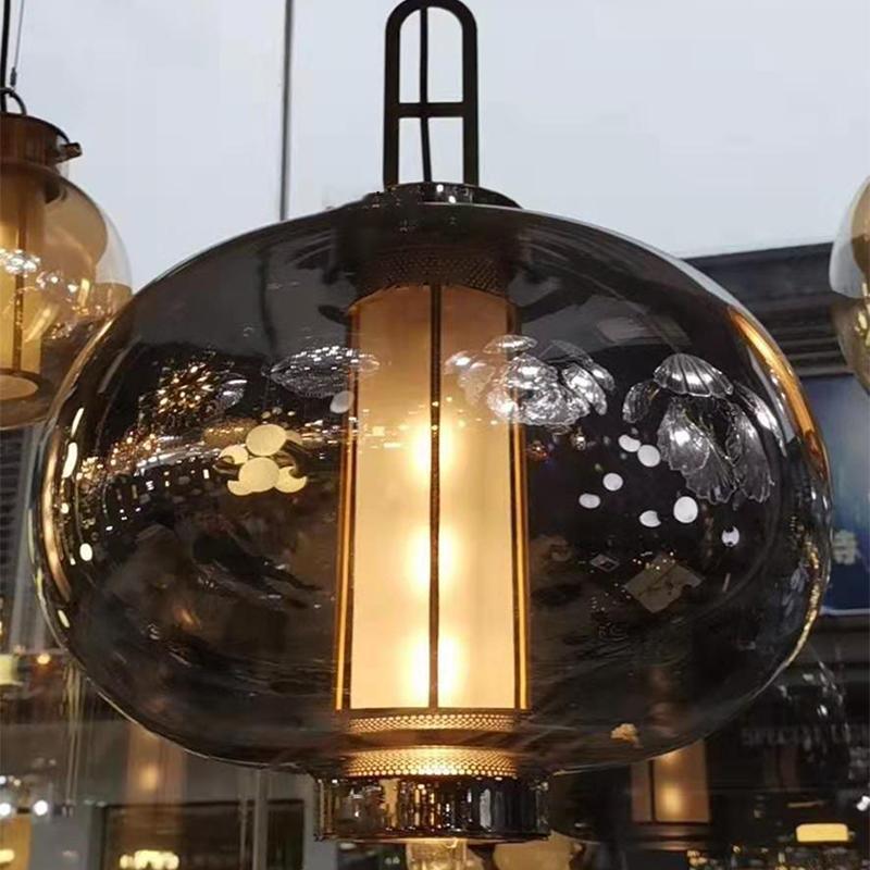 Uphaos Modern Minimalist Family Glass Pendant Light - Letslighting