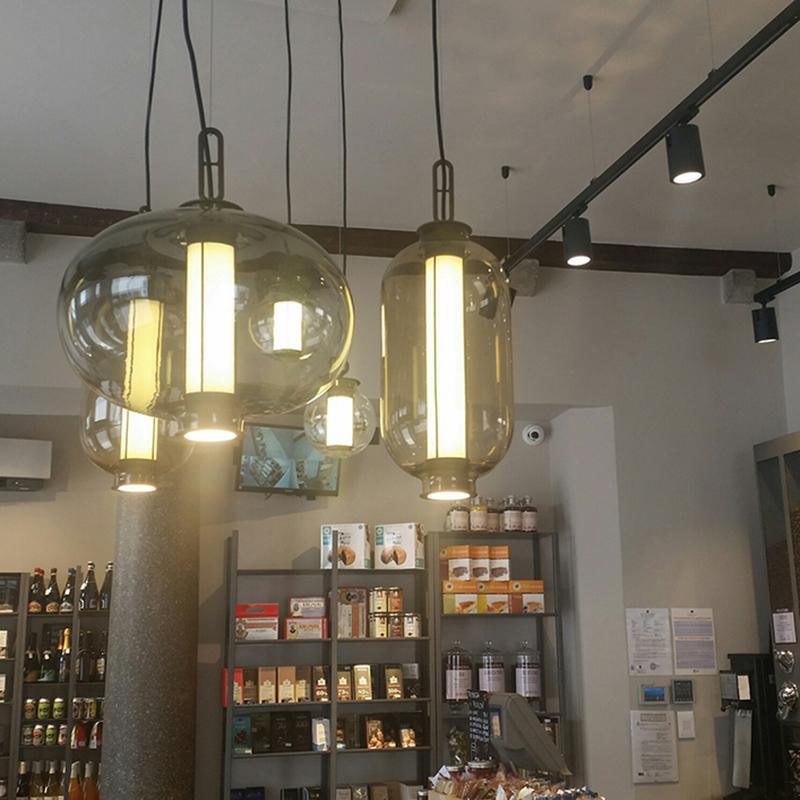 Uphaos Modern Minimalist Family Glass Pendant Light - Letslighting